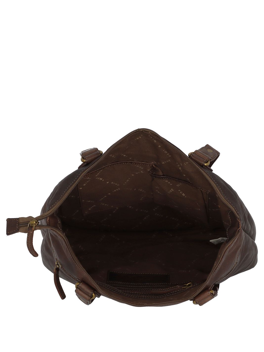 Greenland Nature Femi & Nine Borsa a spalla Vera Pelle 35 cm Greenland Nature Femi & Nine Borsa a spalla Vera Pelle 35 cm