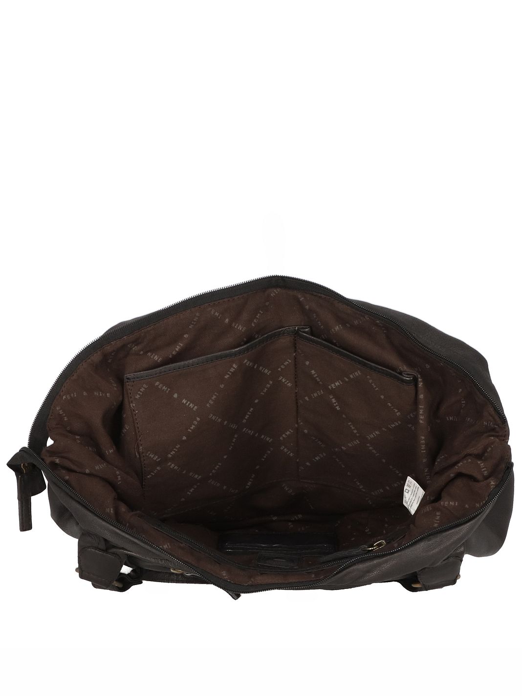 Greenland Nature Femi & Nine Borsa a spalla Vera Pelle 38 cm Greenland Nature Femi & Nine Borsa a spalla Vera Pelle 38 cm