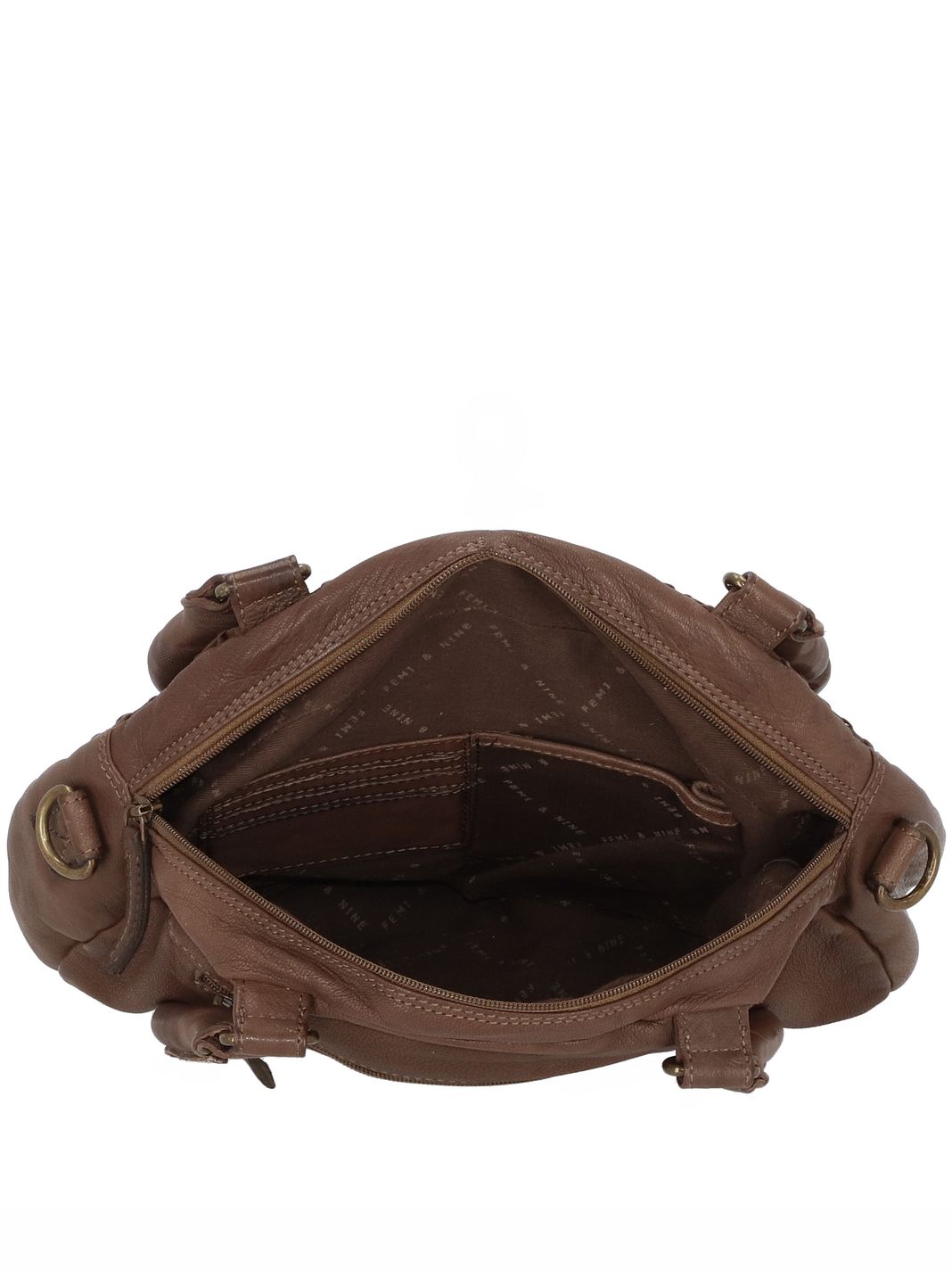 Greenland Nature Femi & Nine Borsa a spalla Vera Pelle 34 cm Greenland Nature Femi & Nine Borsa a spalla Vera Pelle 34 cm
