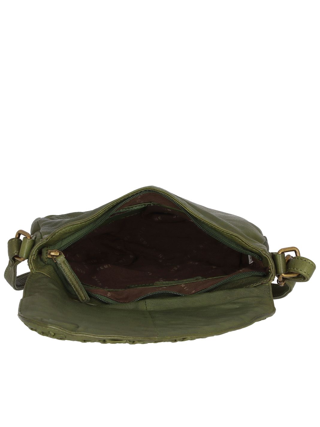 Greenland Nature Femi & Nine Borsa a tracolla Vera Pelle 24 cm Greenland Nature Femi & Nine Borsa a tracolla Vera Pelle 24 cm