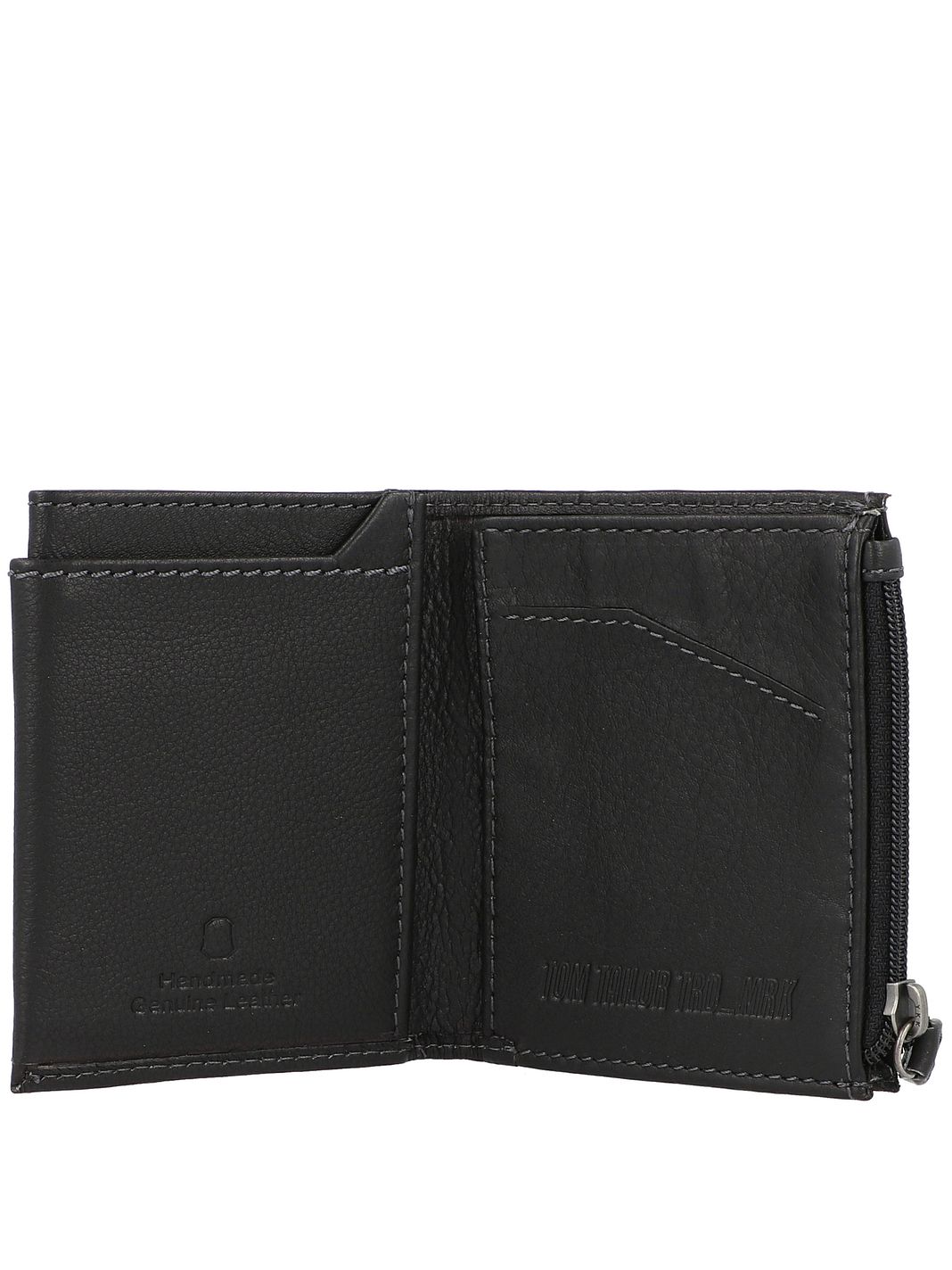 Tom Tailor Custodia per carta di credito Protezione RFID Vera Pelle 8 cm Tom Tailor Custodia per carta di credito Protezione RFID Vera Pelle 8 cm