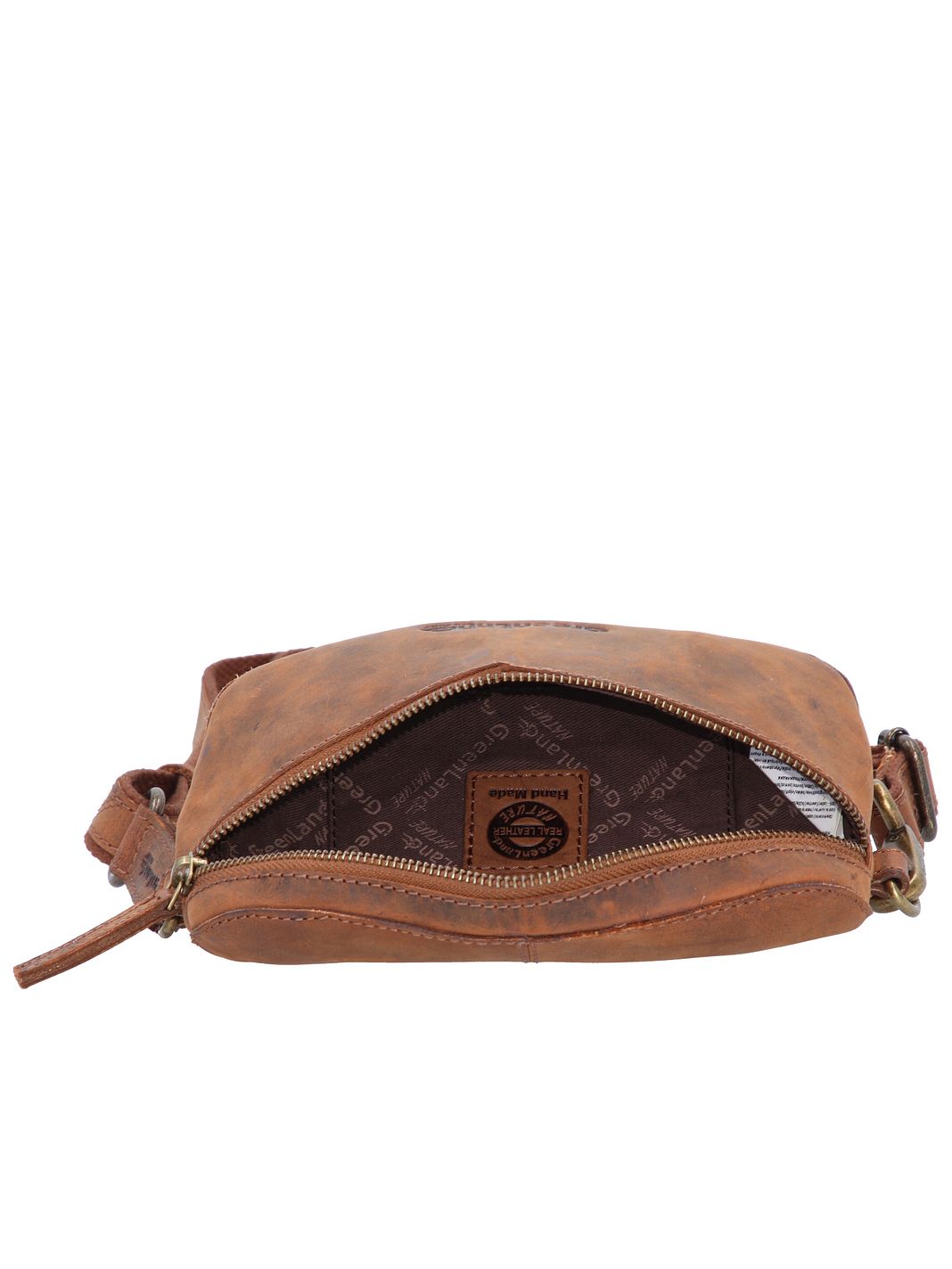 Greenland Nature Montenegro Marsupio Vera Pelle 20 cm