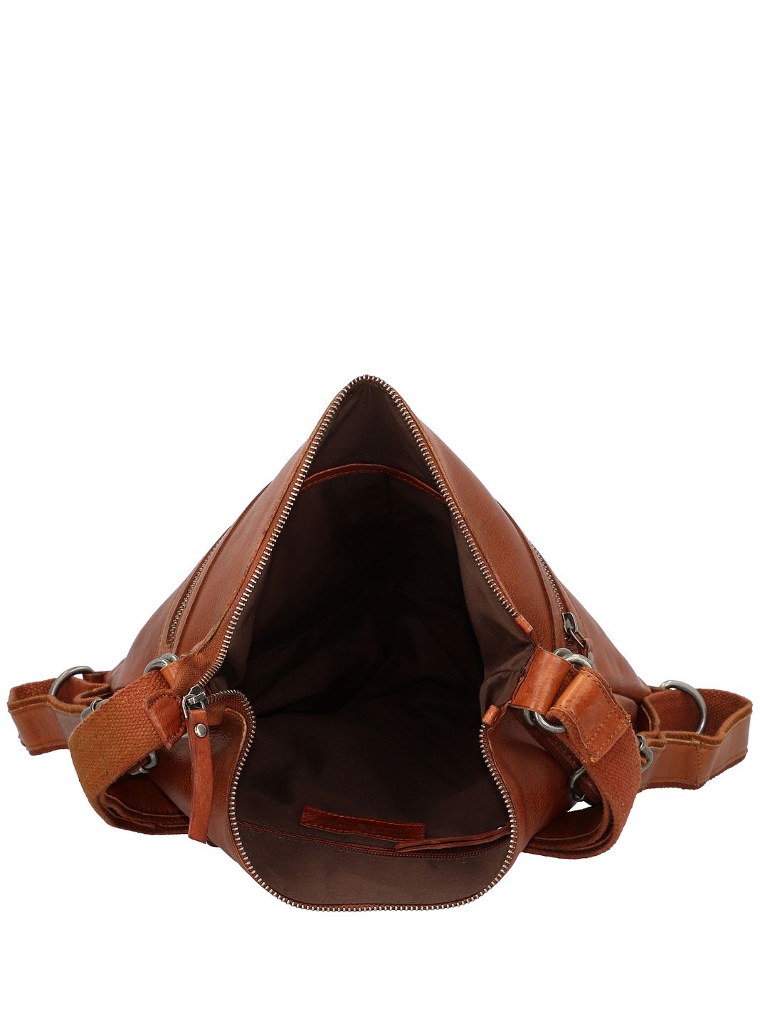 Greenburry Soft Washed Skuldertaske Læder 29.5 cm