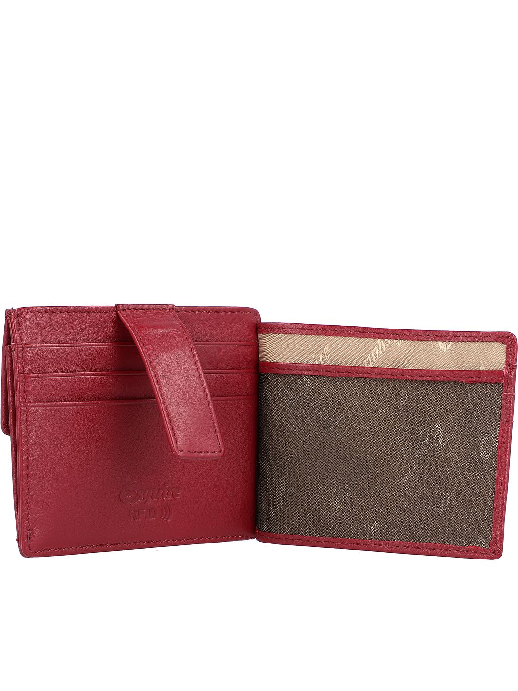Esquire Oslo Custodia per carta di credito Protezione RFID Vera Pelle 9.5 cm