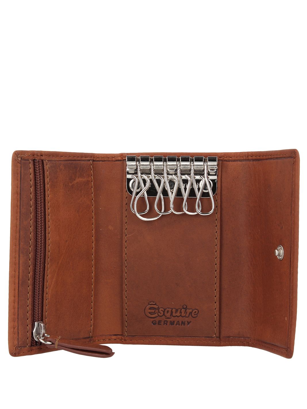 Esquire Dallas Portafoglio chiave Vera Pelle 10 cm