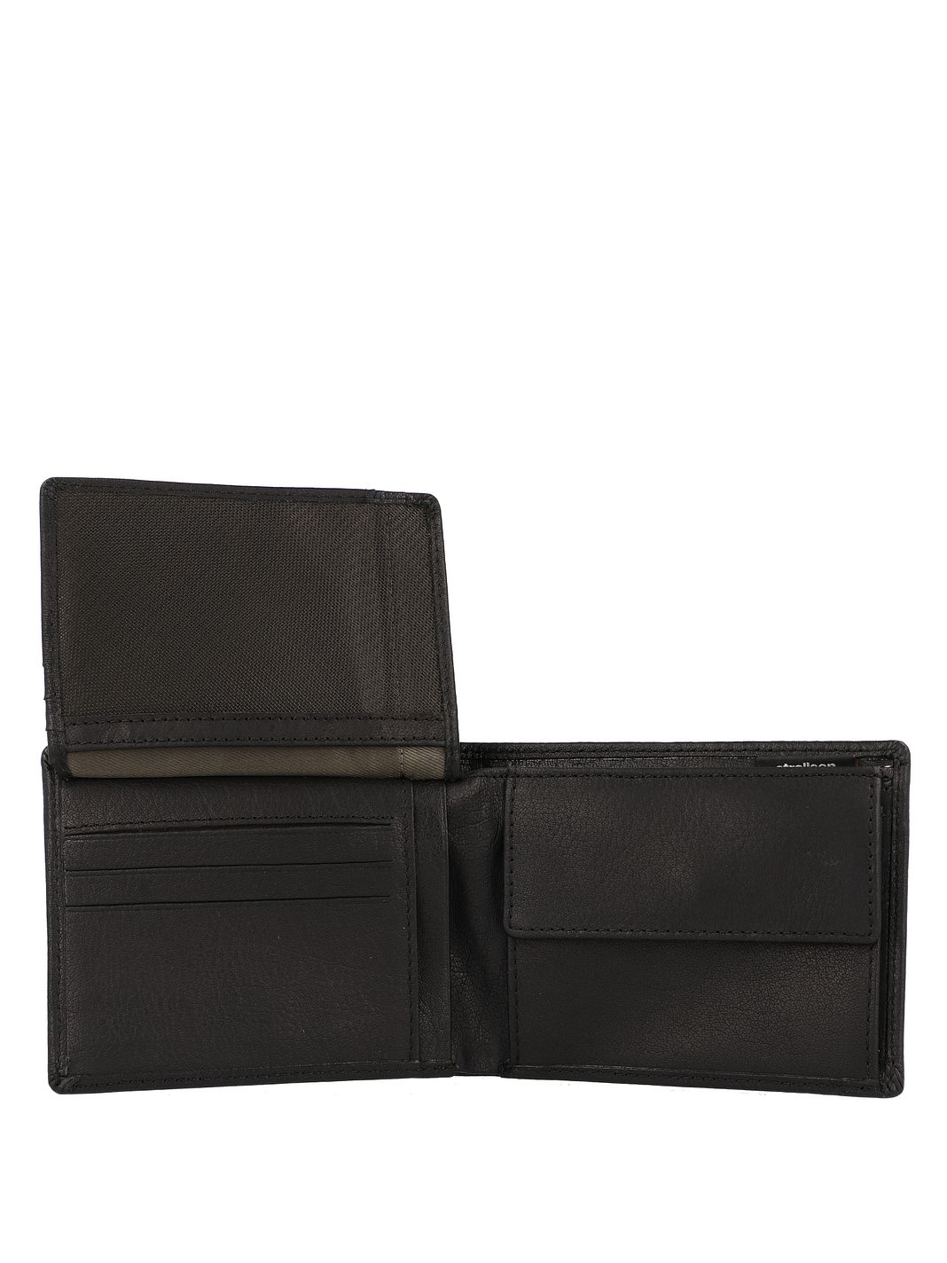 Strellson Blackwall Corbin Portafoglio Protezione RFID Vera Pelle 12 cm Strellson Blackwall Corbin Portafoglio Protezione RFID Vera Pelle 12 cm