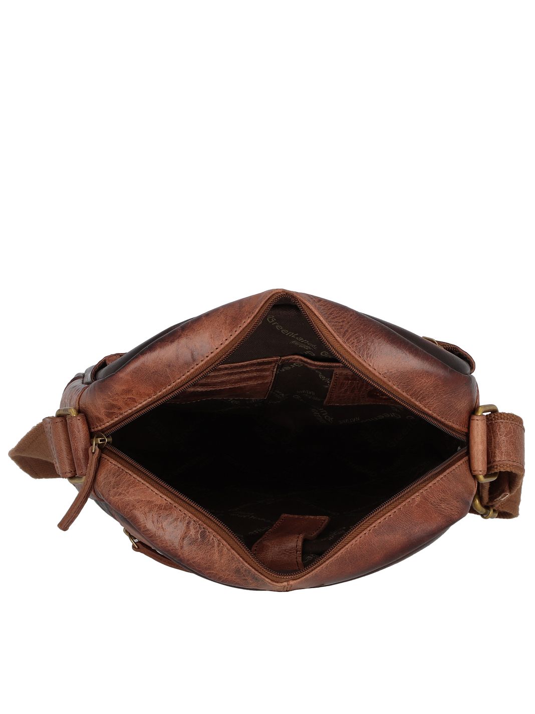 Greenland Nature Mascu & Line Borsa a tracolla Vera Pelle 27 cm Greenland Nature Mascu & Line Borsa a tracolla Vera Pelle 27 cm