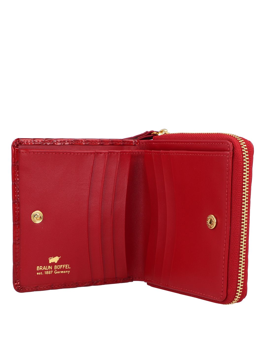 Braun Büffel Verona Portafoglio Vera Pelle 10 cm Braun Büffel Verona Portafoglio Vera Pelle 10 cm