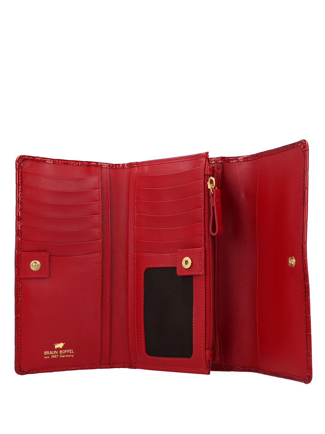 Braun Büffel Verona Portafoglio Vera Pelle 17 cm Braun Büffel Verona Portafoglio Vera Pelle 17 cm