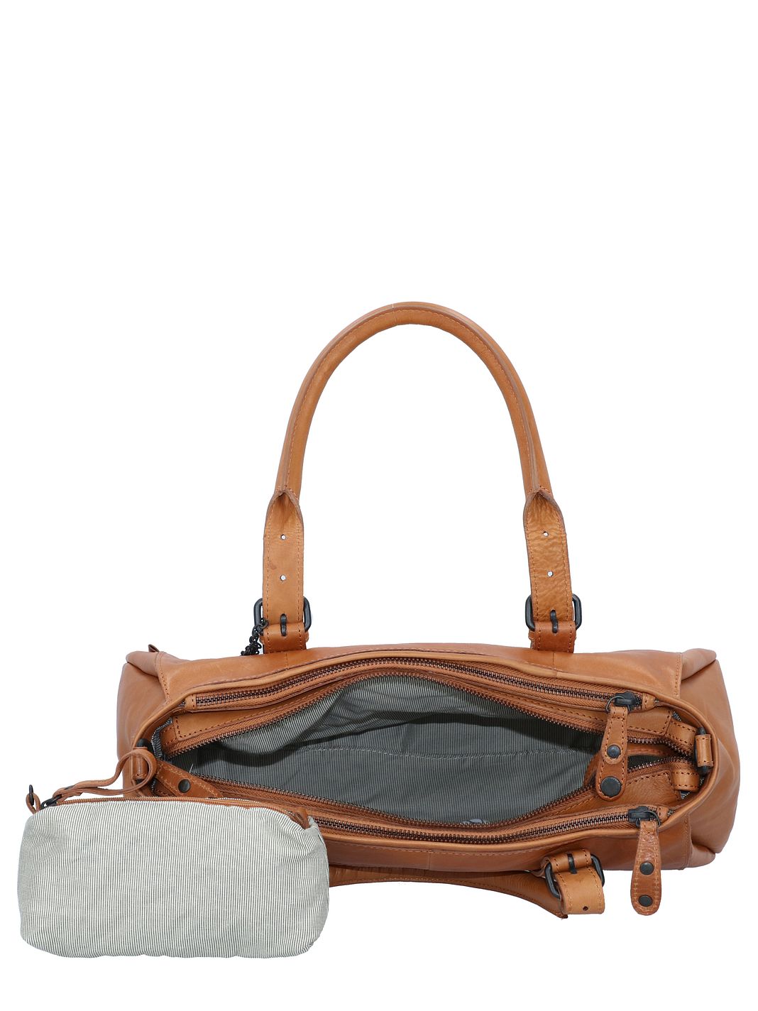 aunts & uncles Grandma's Luxury Club Mrs. Shortbread Borsa a spalla Vera Pelle 40 cm aunts & uncles Grandma's Luxury Club Mrs. Shortbread Borsa a spalla Vera Pelle 40 cm