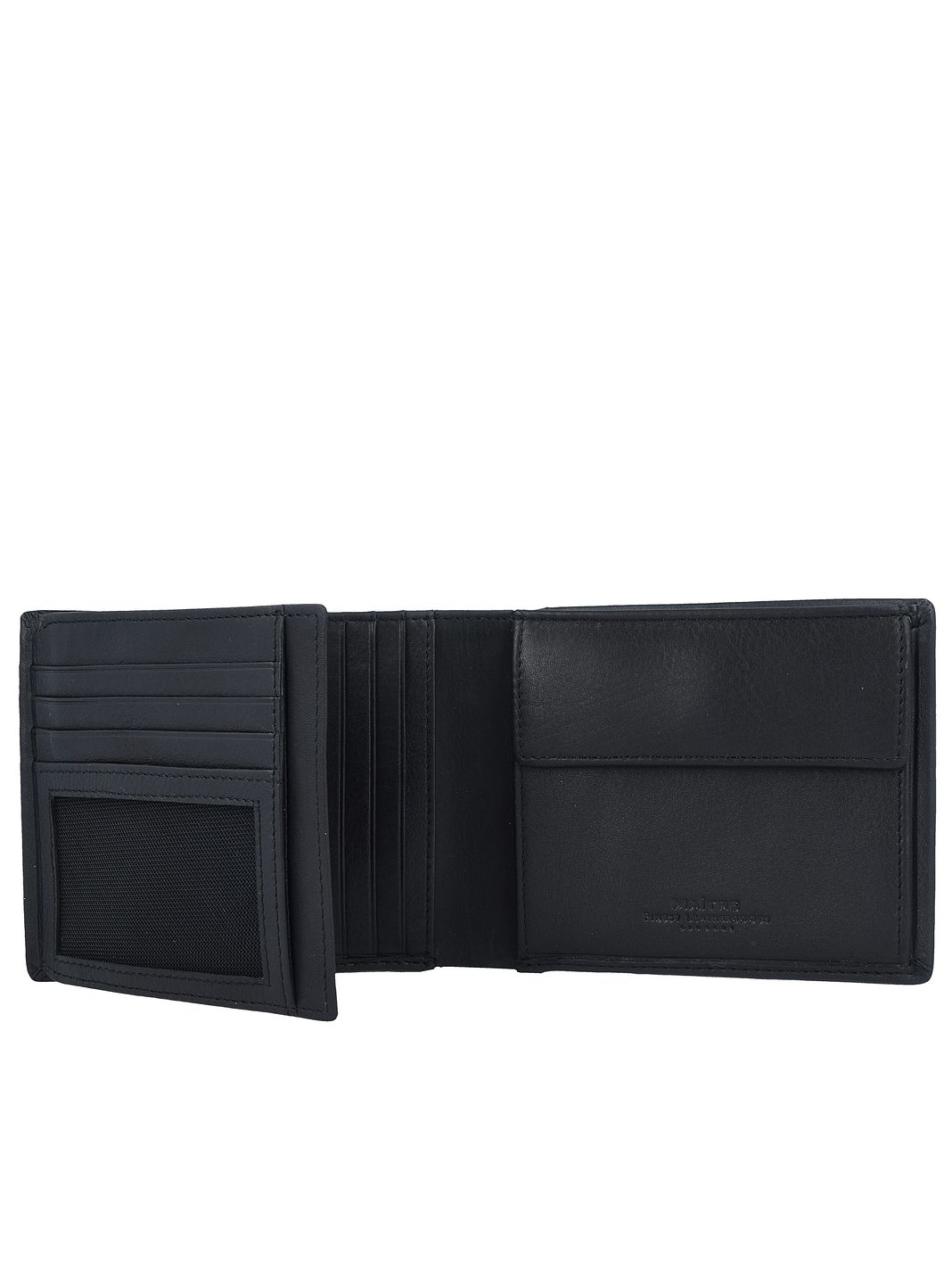 Maître Bundenbach Gilbrecht Portafoglio Protezione RFID Vera Pelle 12 cm Maître Bundenbach Gilbrecht Portafoglio Protezione RFID Vera Pelle 12 cm