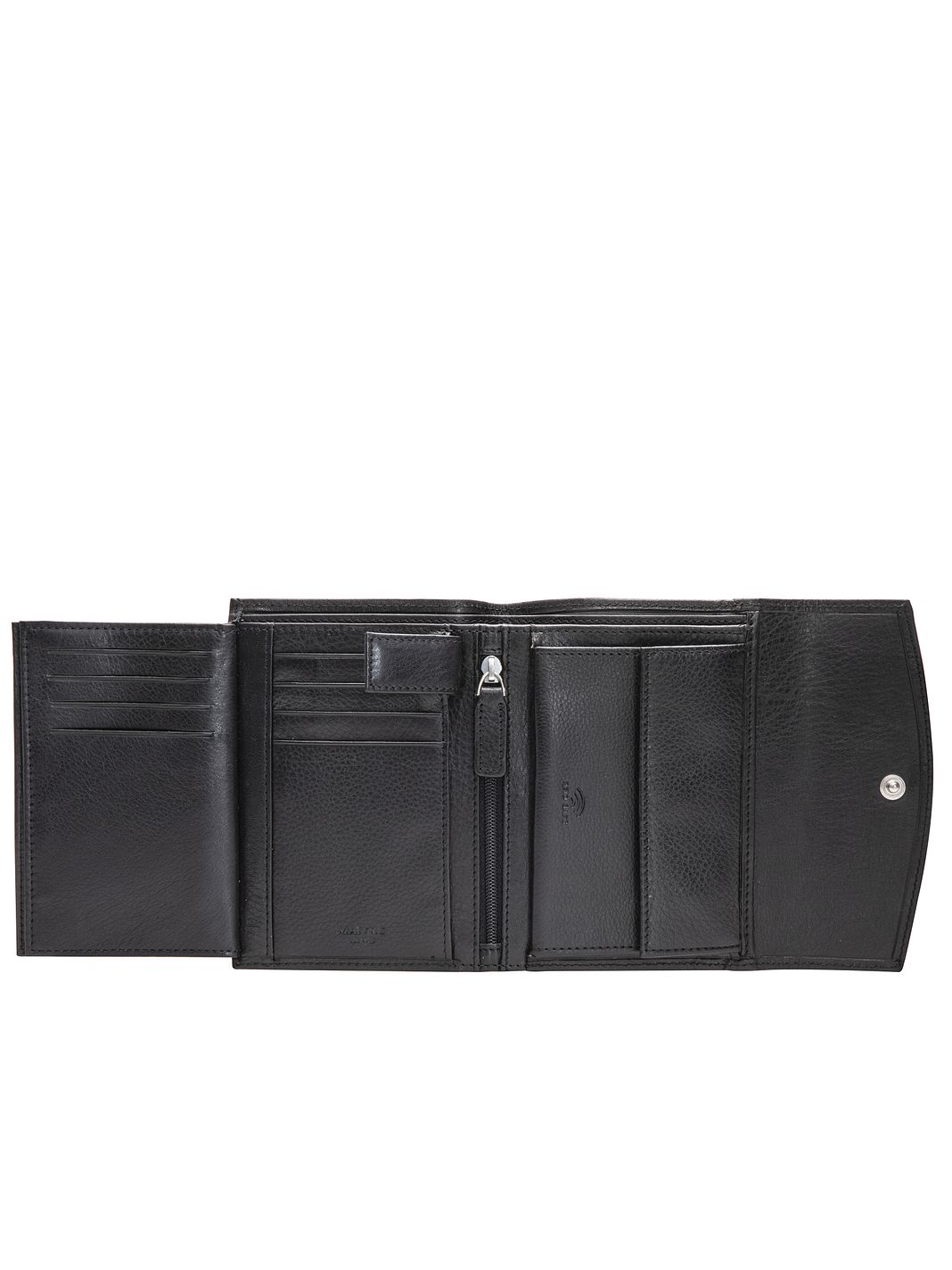 Maître Leisel Dawina Portafoglio Protezione RFID Vera Pelle 9.5 cm Maître Leisel Dawina Portafoglio Protezione RFID Vera Pelle 9.5 cm