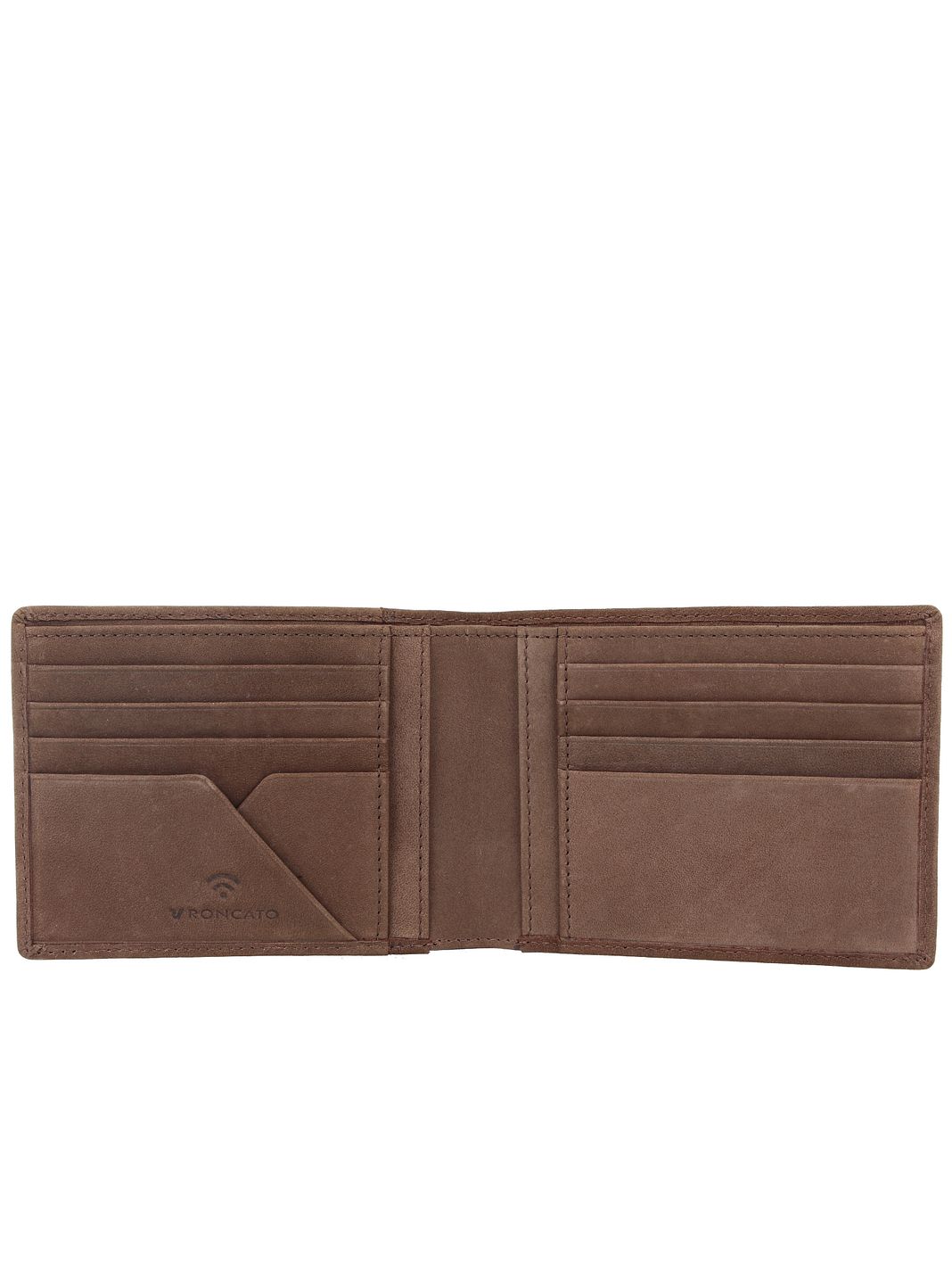 Roncato Salento Portafoglio Protezione RFID Vera Pelle 12.5 cm