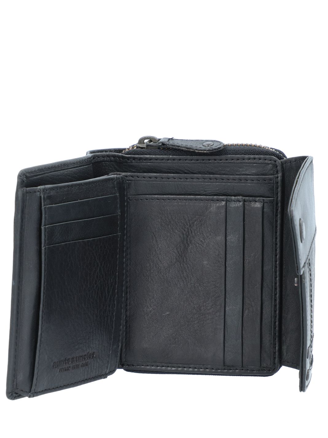 aunts & uncles Grandma's Luxury Club Lotta Portafoglio Protezione RFID Vera Pelle 12 cm aunts & uncles Grandma's Luxury Club Lotta Portafoglio Protezione RFID Vera Pelle 12 cm