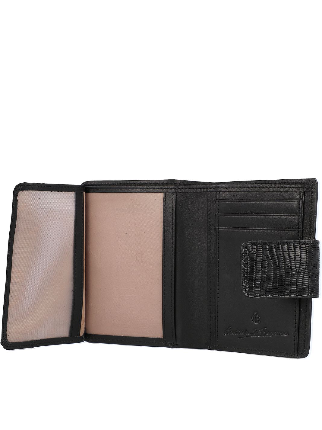 Castelijn & Beerens Donna Portafoglio Protezione RFID Vera Pelle 12 cm Castelijn & Beerens Donna Portafoglio Protezione RFID Vera Pelle 12 cm