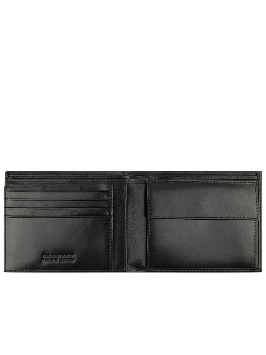 bugatti Nobile Portafoglio Protezione RFID Vera Pelle 12 cm