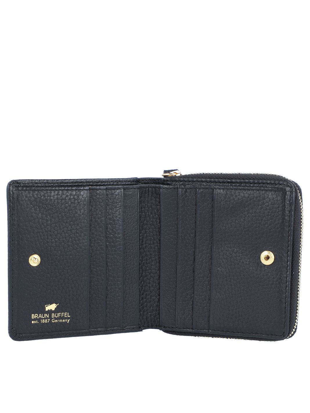 Braun Büffel Asti Portafoglio Protezione RFID Vera Pelle 10 cm