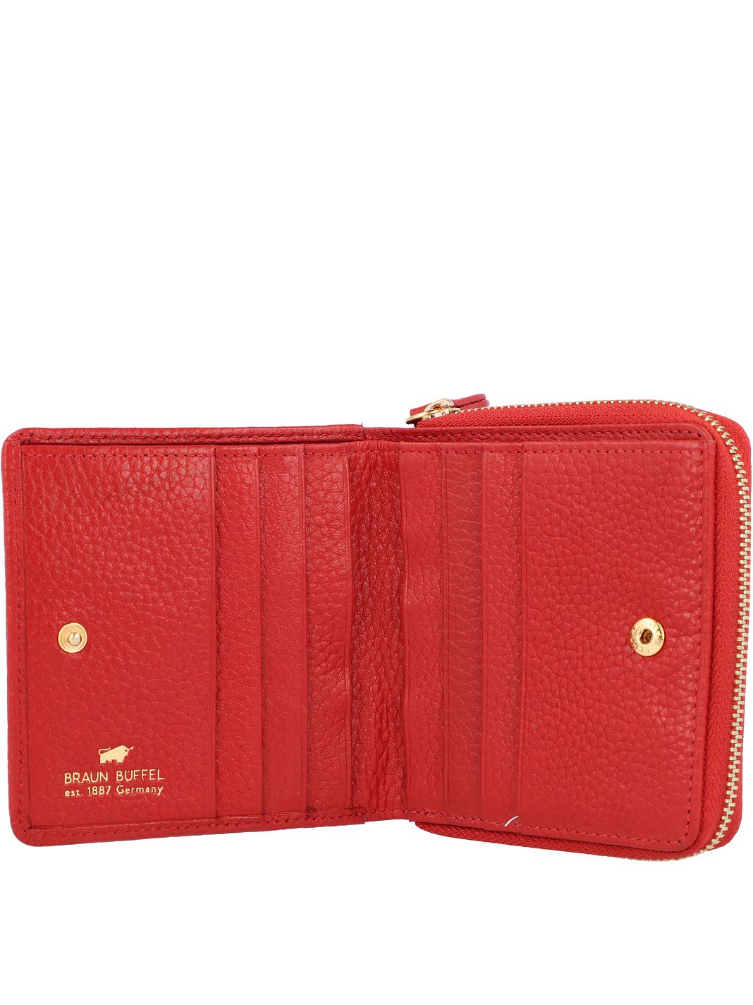 Braun Büffel Asti Portafoglio Protezione RFID Vera Pelle 10 cm Braun Büffel Asti Portafoglio Protezione RFID Vera Pelle 10 cm