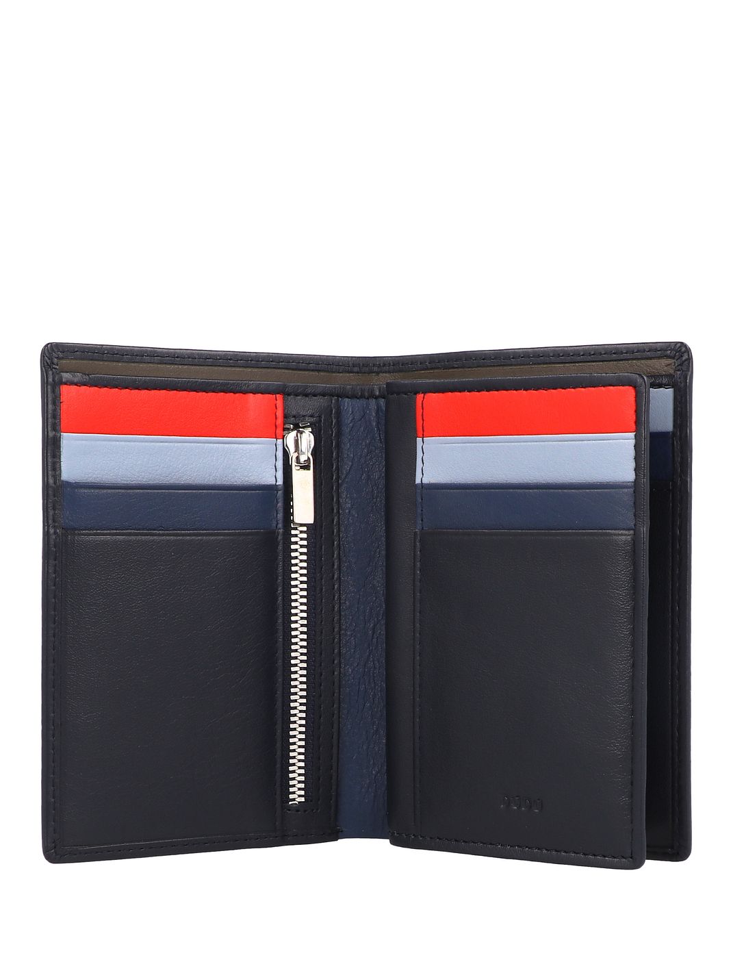 DuDu Tiberio Portafoglio Protezione RFID Vera Pelle 9.5 cm DuDu Tiberio Portafoglio Protezione RFID Vera Pelle 9.5 cm