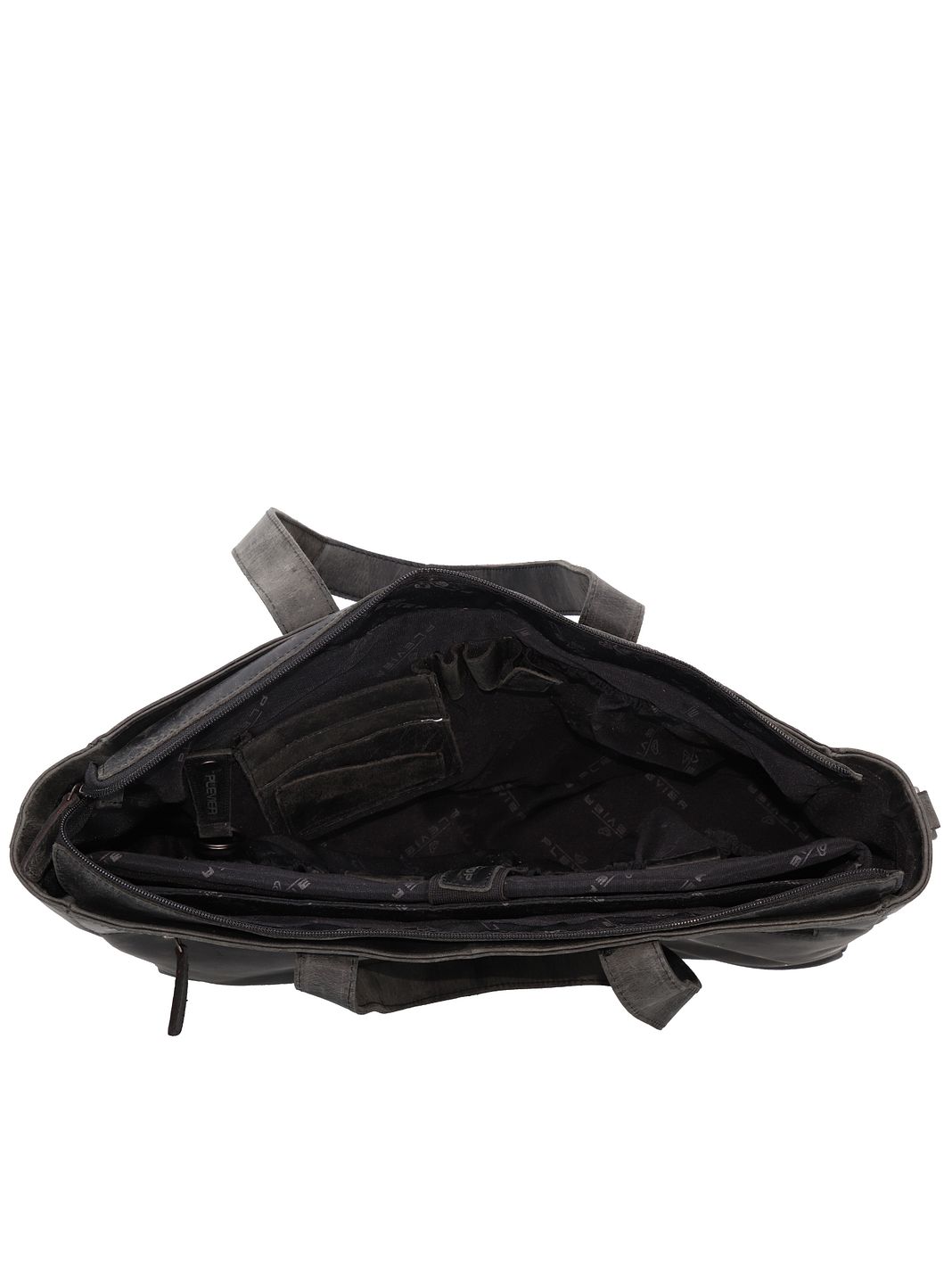 Plevier Retro Hopper Borsa shopper Vera Pelle 41 cm Vano porta PC Plevier Retro Hopper Borsa shopper Vera Pelle 41 cm Vano porta PC