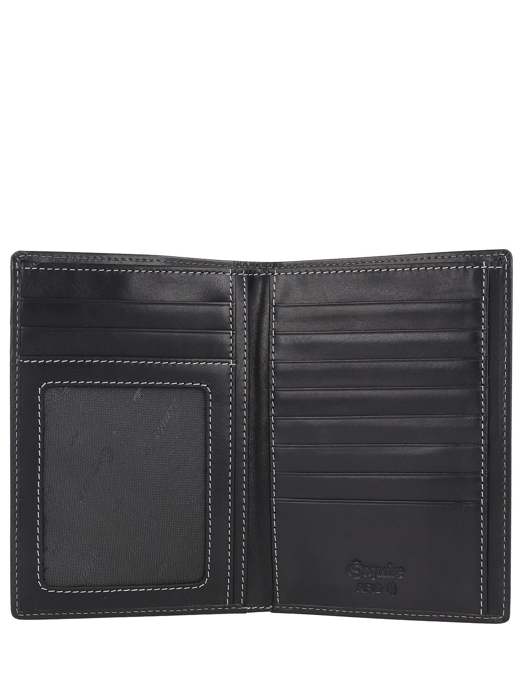 Esquire Dallas Portafoglio Protezione RFID Vera Pelle 15.5 cm