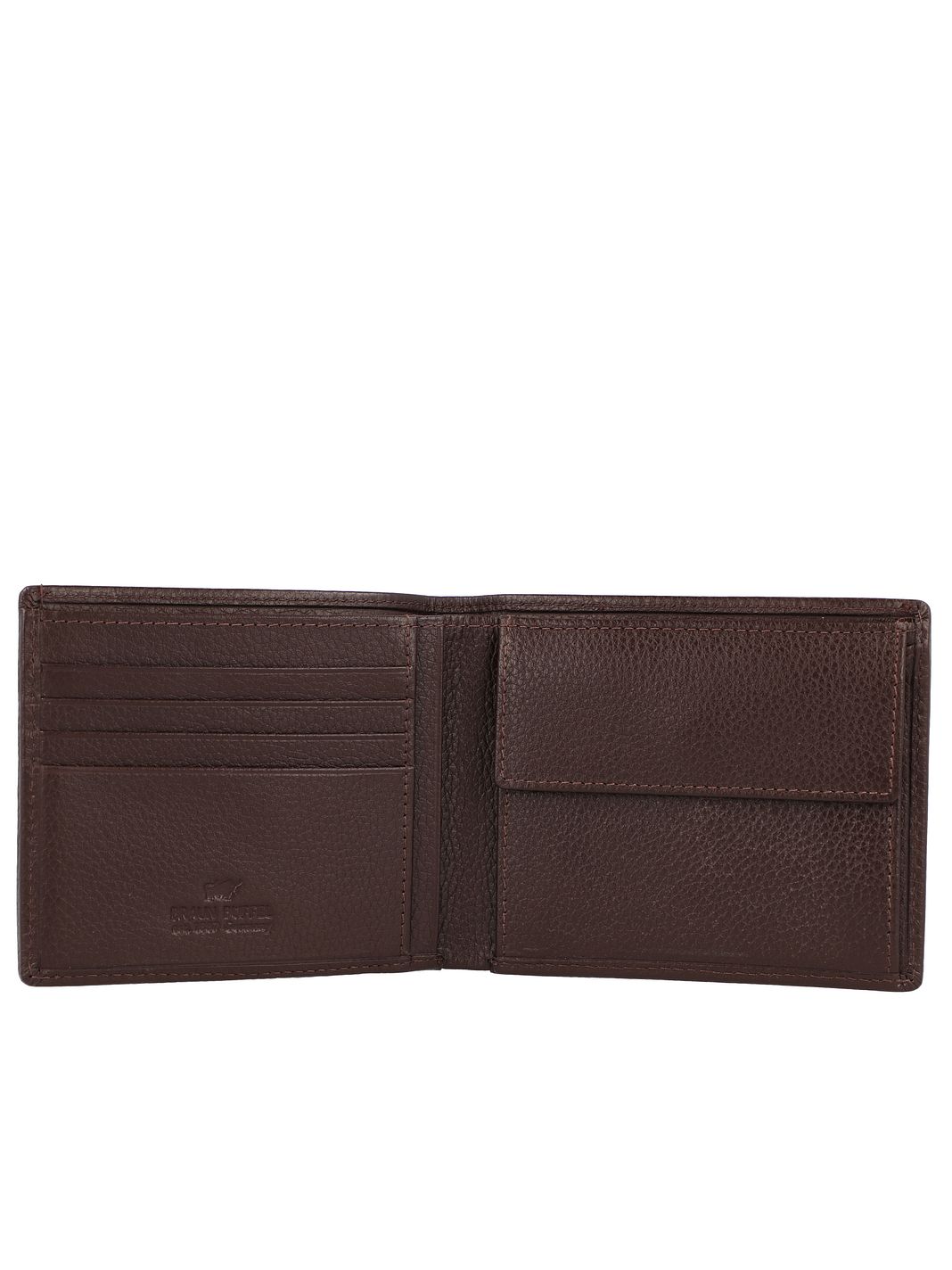 Braun Büffel Prato Portafoglio Protezione RFID Vera Pelle 11 cm Braun Büffel Prato Portafoglio Protezione RFID Vera Pelle 11 cm