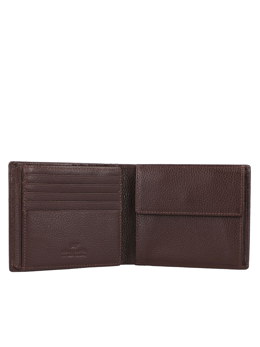 Braun Büffel Prato Portafoglio Protezione RFID Vera Pelle 11 cm Braun Büffel Prato Portafoglio Protezione RFID Vera Pelle 11 cm