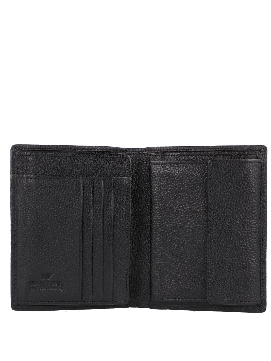 Braun Büffel Prato Portafoglio Protezione RFID Vera Pelle 1 cm Scatola regalo Braun Büffel Prato Portafoglio Protezione RFID Vera Pelle 1 cm Scatola regalo