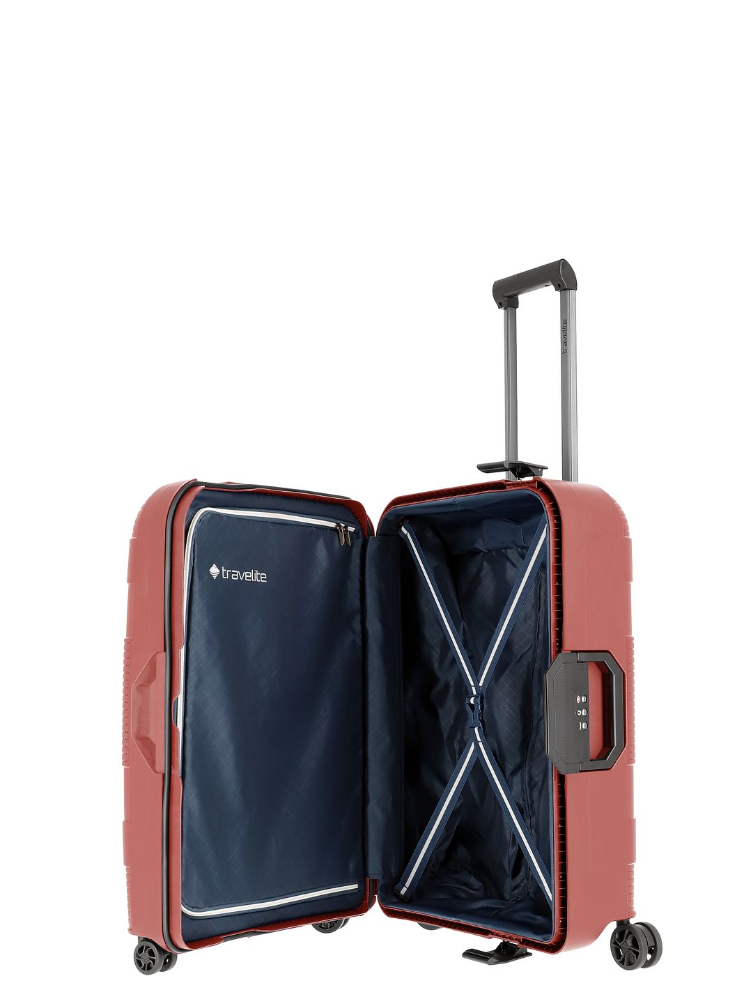 Travelite Korfu 4 ruote Set di valigie 3 pezzi Travelite Korfu 4 ruote Set di valigie 3 pezzi