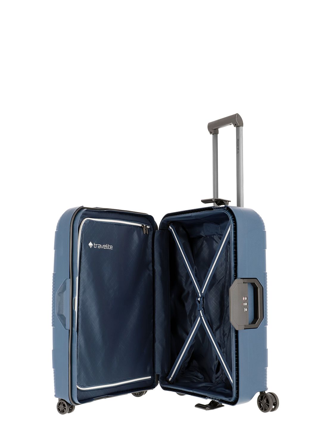 Travelite Korfu 4 ruote Set di valigie 3 pezzi Travelite Korfu 4 ruote Set di valigie 3 pezzi