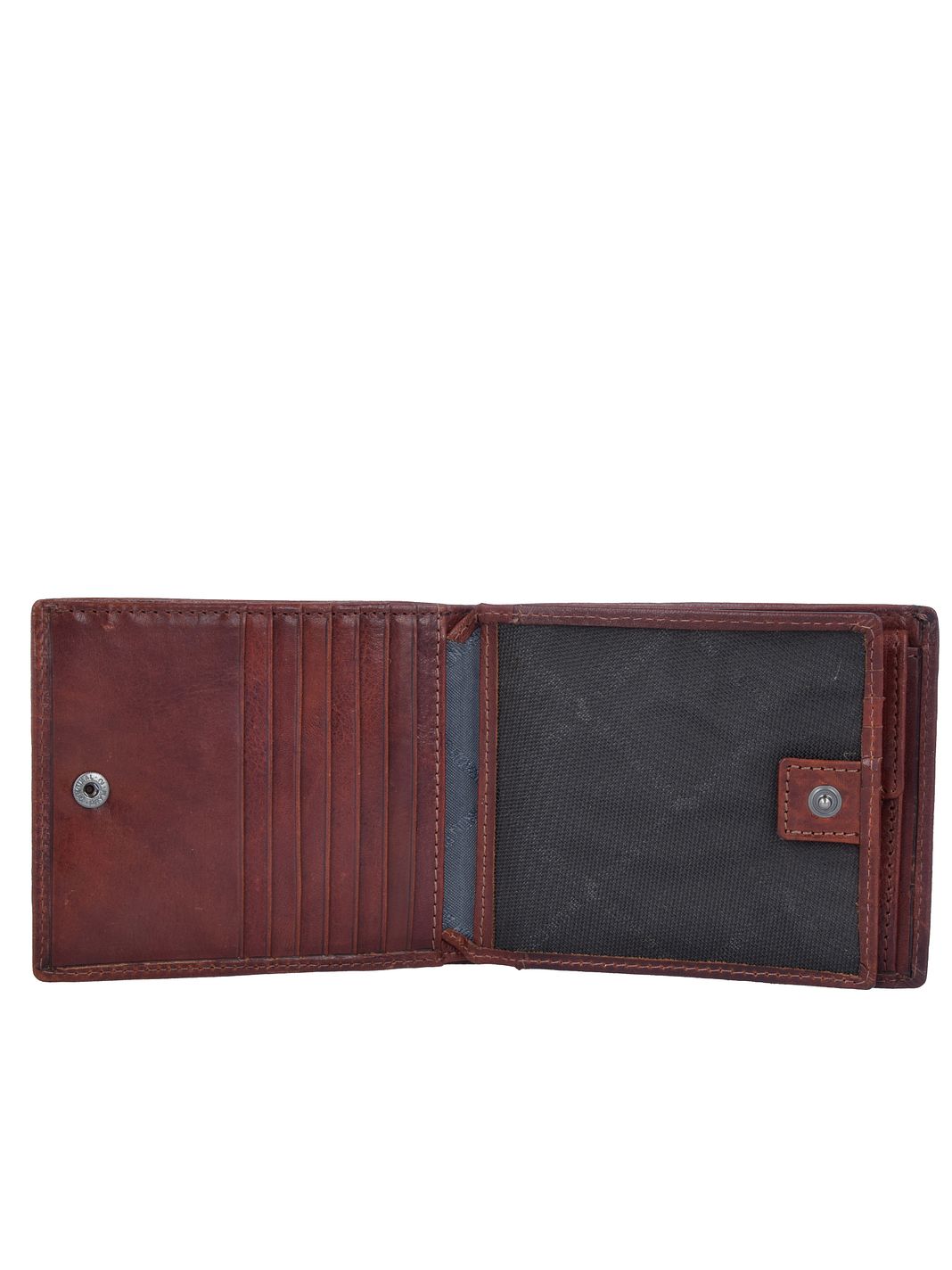 Braun Büffel Arezzo Portafoglio Protezione RFID Vera Pelle 12 cm Braun Büffel Arezzo Portafoglio Protezione RFID Vera Pelle 12 cm