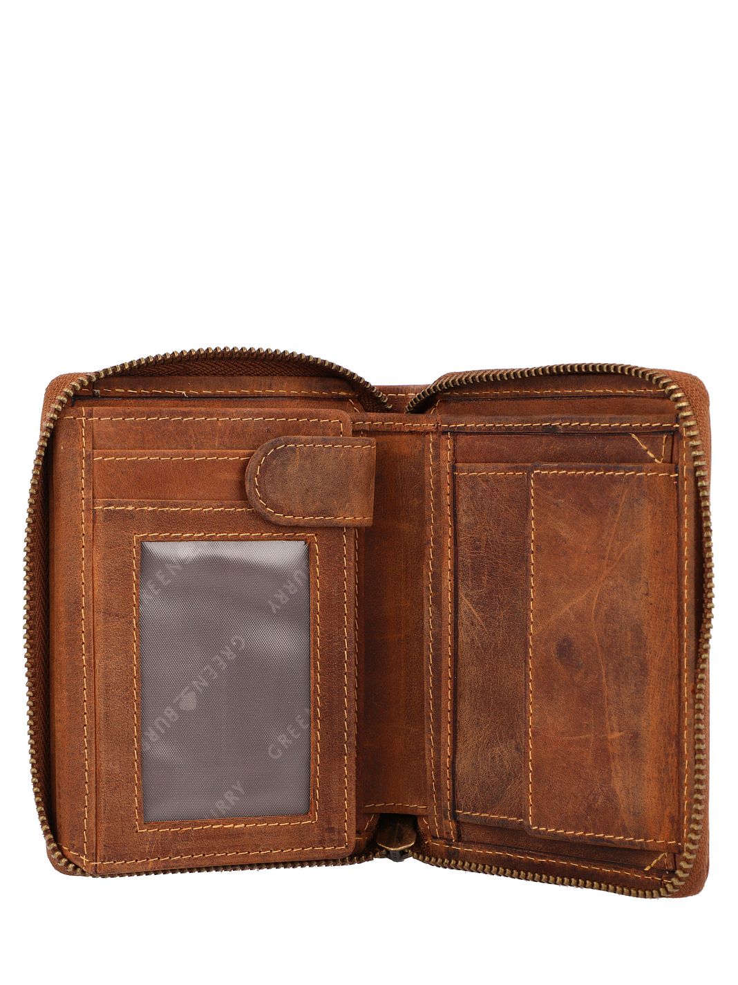 Greenburry Vintage Portafoglio Vera Pelle 12.5 cm