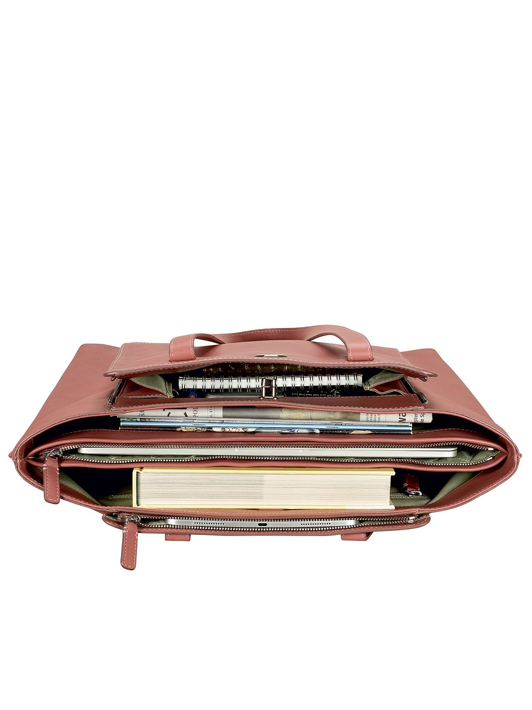 Leonhard Heyden Nizza Shopper taske Læder 40 cm