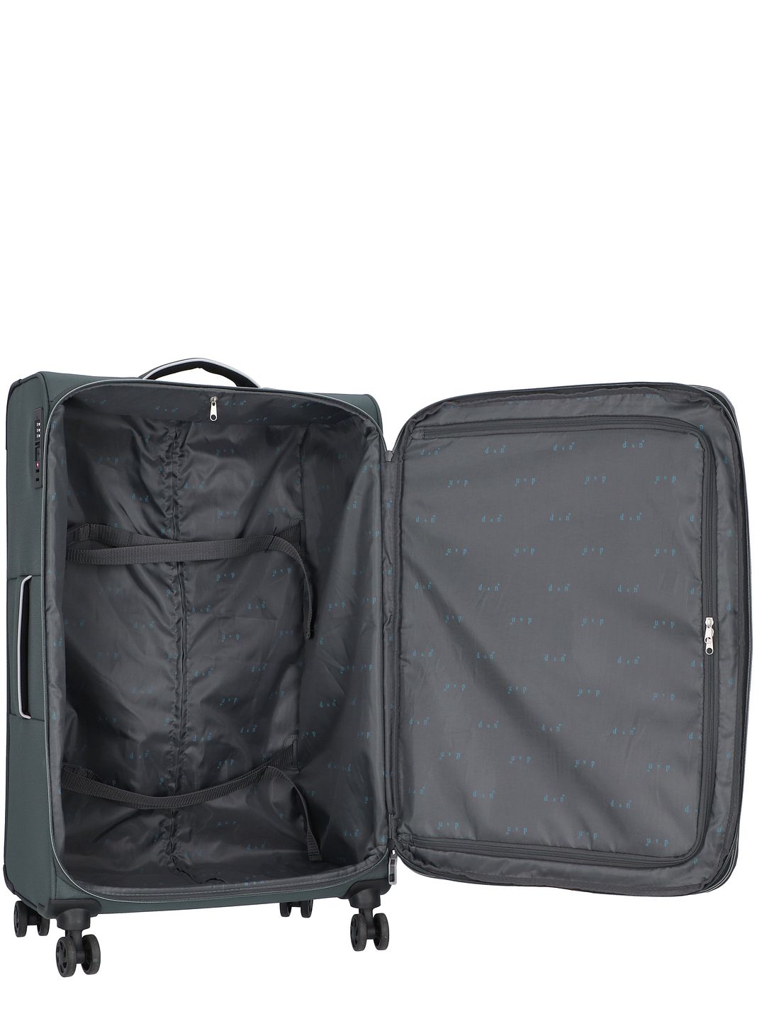 d & n Travel Line 9204 4-pyöräinen vetolaukku L 76 cm Laajennettava d & n Travel Line 9204 4-pyöräinen vetolaukku L 76 cm Laajennettava