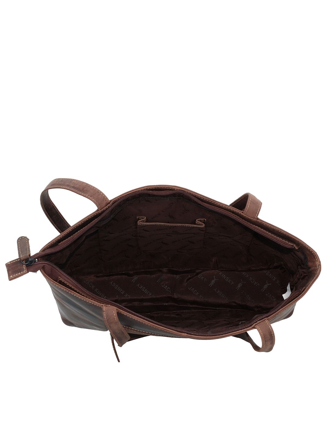 Jack Kinsky Baltimore Borsa a spalla Vera Pelle 34 cm Jack Kinsky Baltimore Borsa a spalla Vera Pelle 34 cm