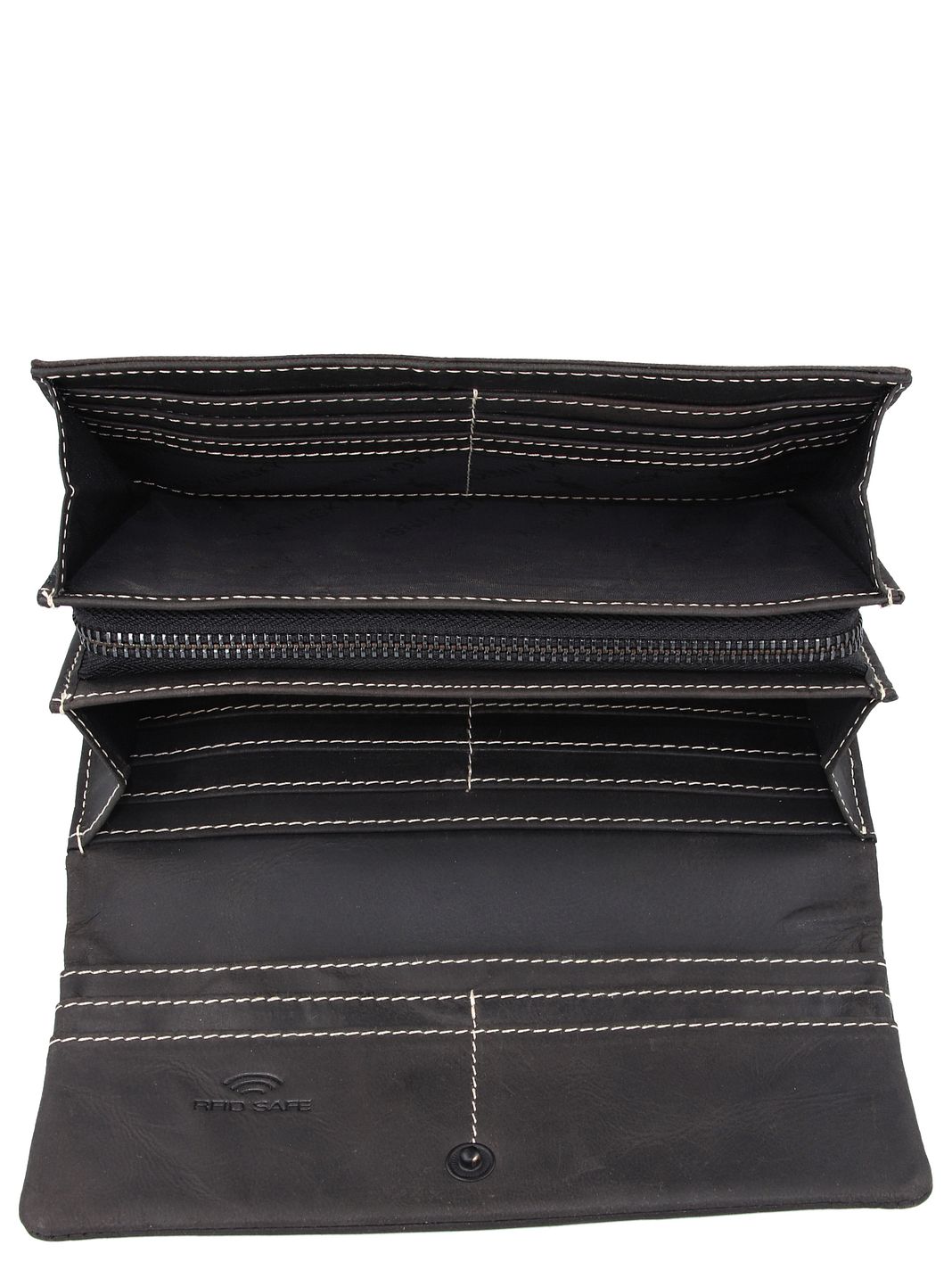 Jack Kinsky Baltimore Portafoglio Vera Pelle 30 cm