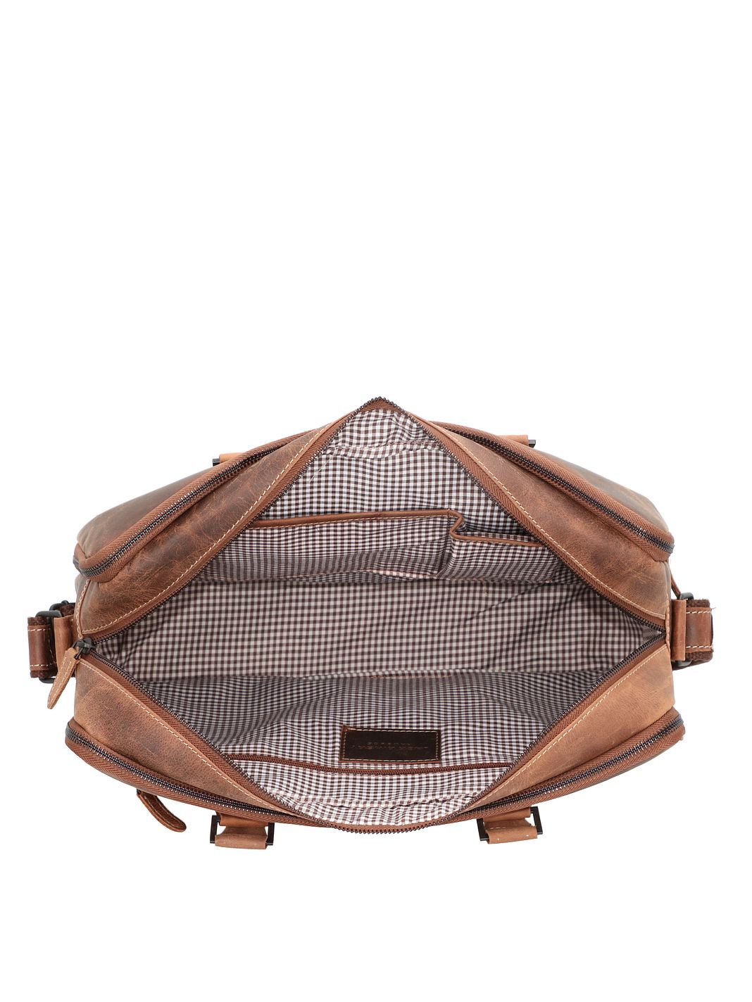 Jack Kinsky Baltimore Valigetta Vera Pelle 39 cm Jack Kinsky Baltimore Valigetta Vera Pelle 39 cm