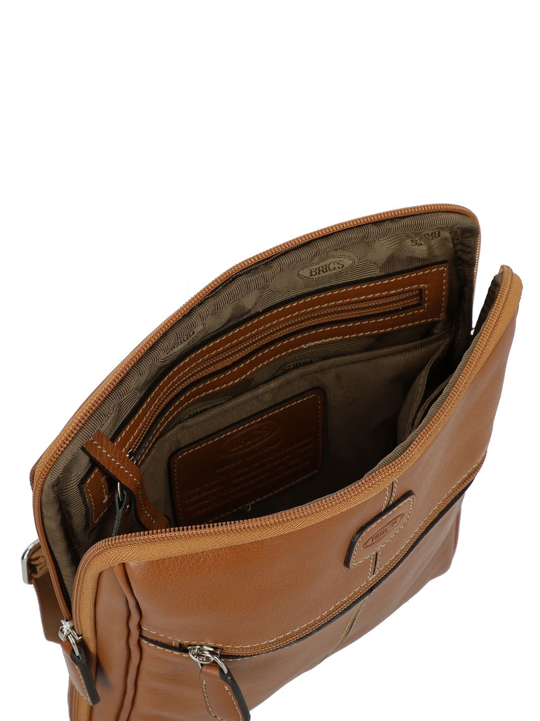 Bric's Life Pelle Borsa a tracolla Vera Pelle 24 cm Bric's Life Pelle Borsa a tracolla Vera Pelle 24 cm