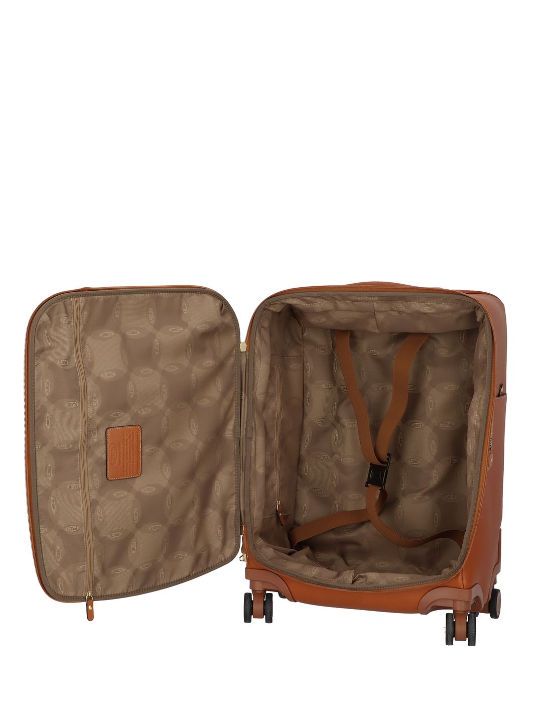 Bric's Life Pelle 4 ruote Trolley cabina 55 cm Bric's Life Pelle 4 ruote Trolley cabina 55 cm