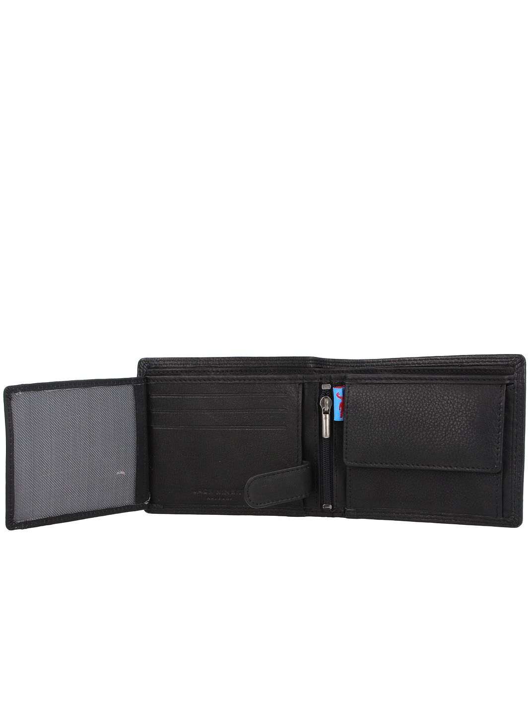 Jack Kinsky Brisbane Portafoglio Protezione RFID Vera Pelle 11.5 cm Jack Kinsky Brisbane Portafoglio Protezione RFID Vera Pelle 11.5 cm