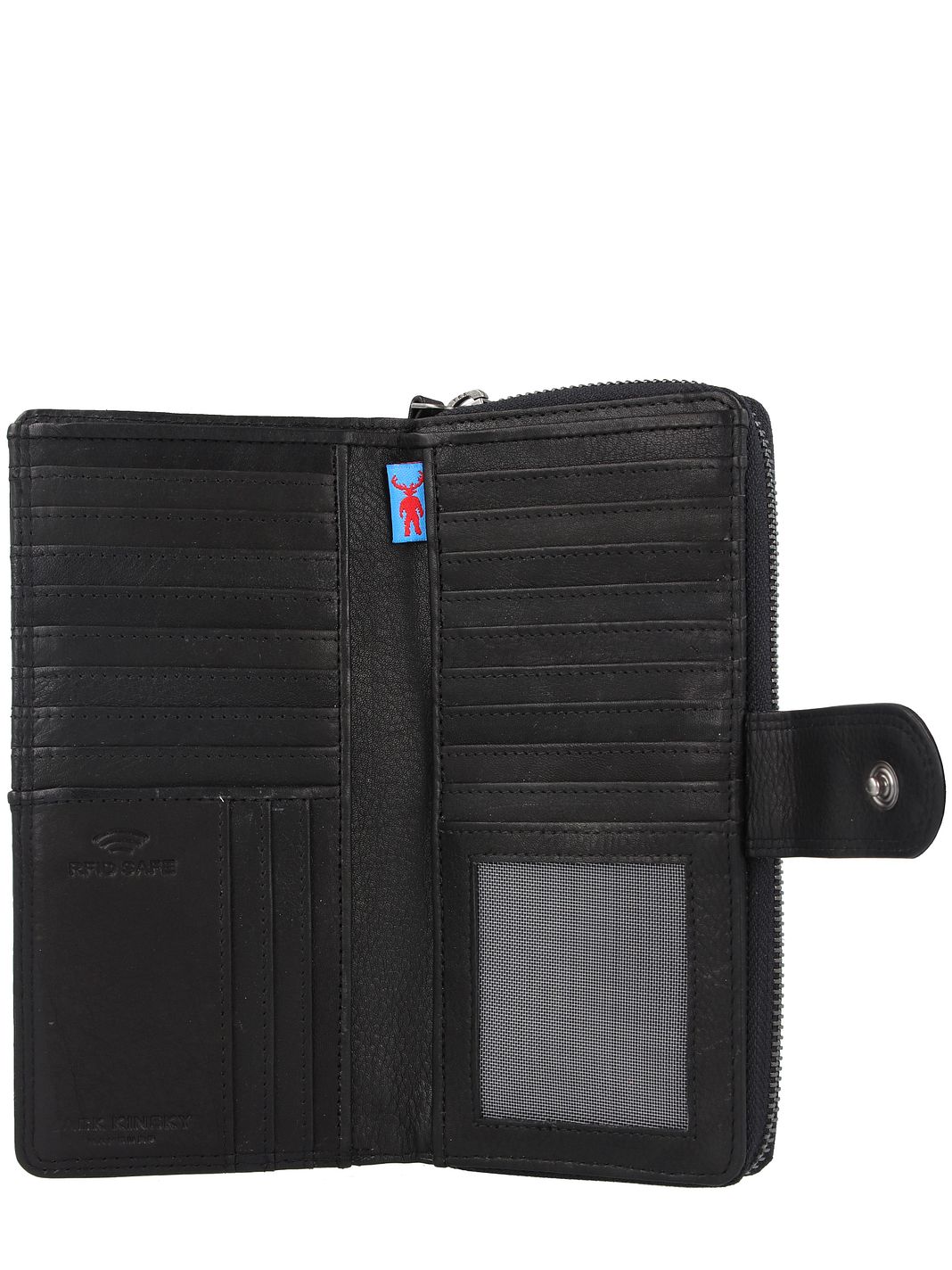 Jack Kinsky Brisbane Portafoglio Protezione RFID Vera Pelle 9.5 cm Jack Kinsky Brisbane Portafoglio Protezione RFID Vera Pelle 9.5 cm