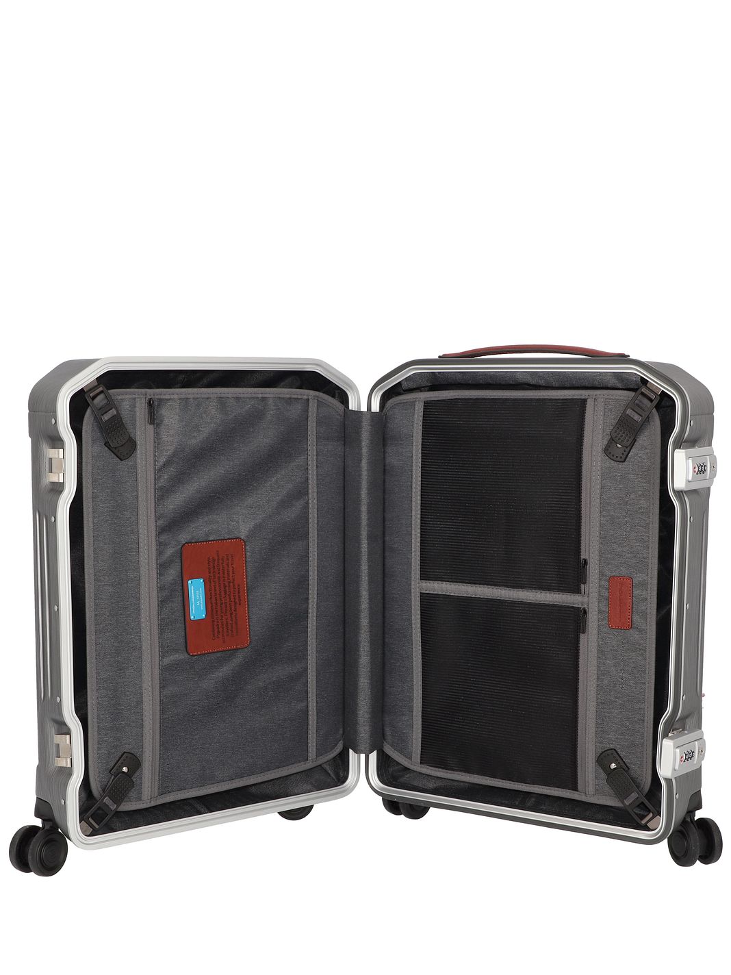 Piquadro PQLM 4 ruote Trolley cabina 55 cm Vano porta PC Piquadro PQLM 4 ruote Trolley cabina 55 cm Vano porta PC