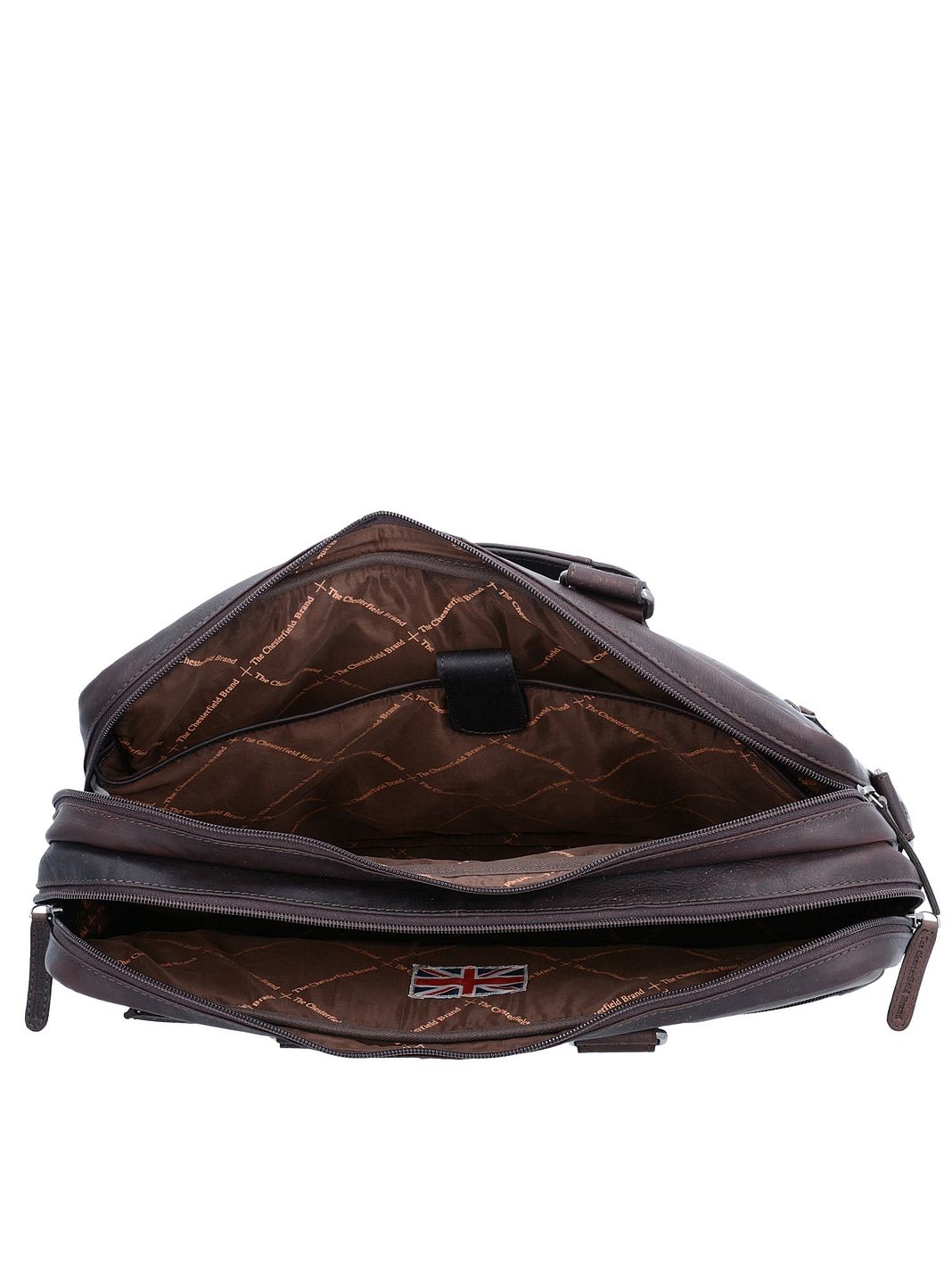 The Chesterfield Brand Wax Pull Up Valigetta Vera Pelle 40 cm Vano porta PC