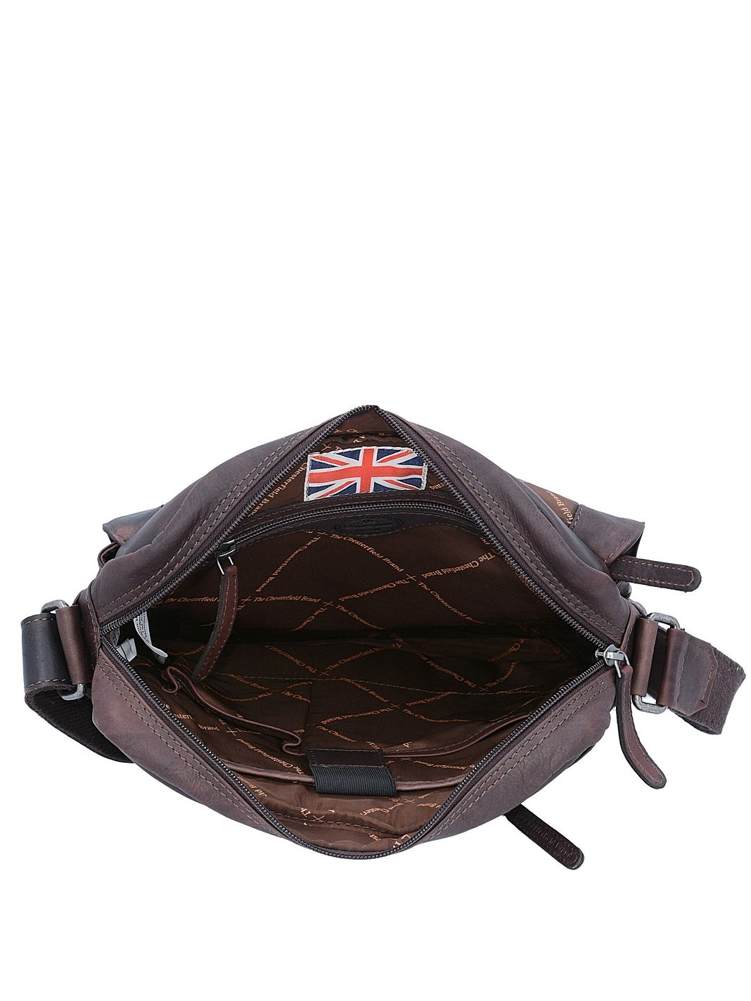 The Chesterfield Brand Wax Pull Up Borsa a tracolla Vera Pelle 29 cm The Chesterfield Brand Wax Pull Up Borsa a tracolla Vera Pelle 29 cm