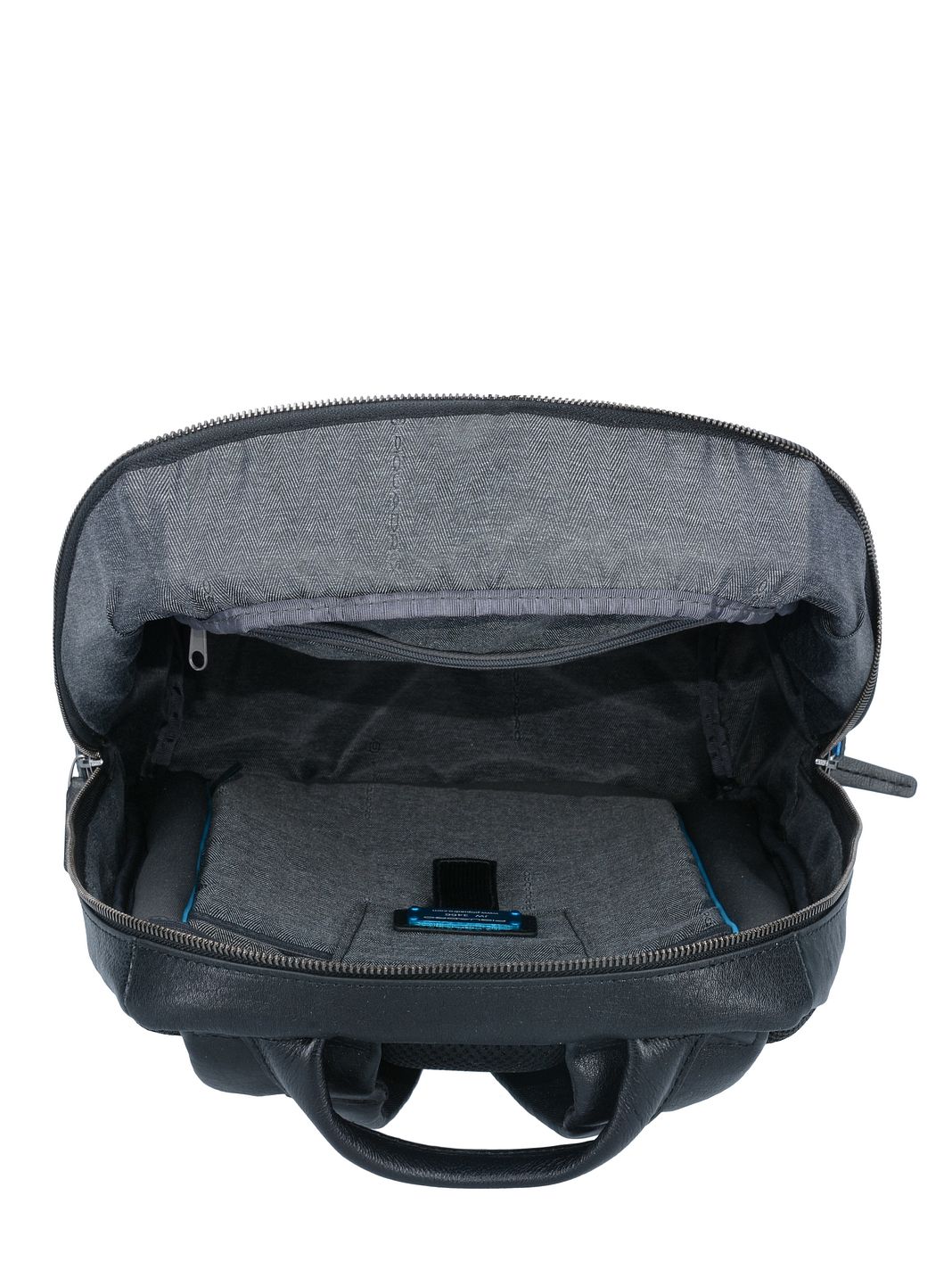 Piquadro Black Square Zaino da lavoro Vera Pelle 39 cm Vano porta PC Piquadro Black Square Zaino da lavoro Vera Pelle 39 cm Vano porta PC