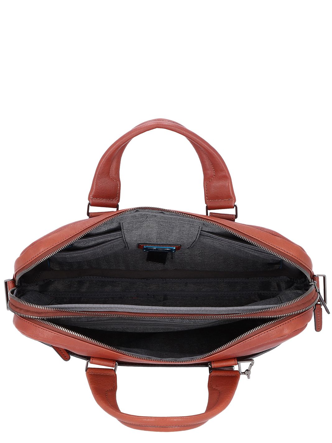 Piquadro Black Square Valigetta Vera Pelle 40 cm Vano porta PC Piquadro Black Square Valigetta Vera Pelle 40 cm Vano porta PC