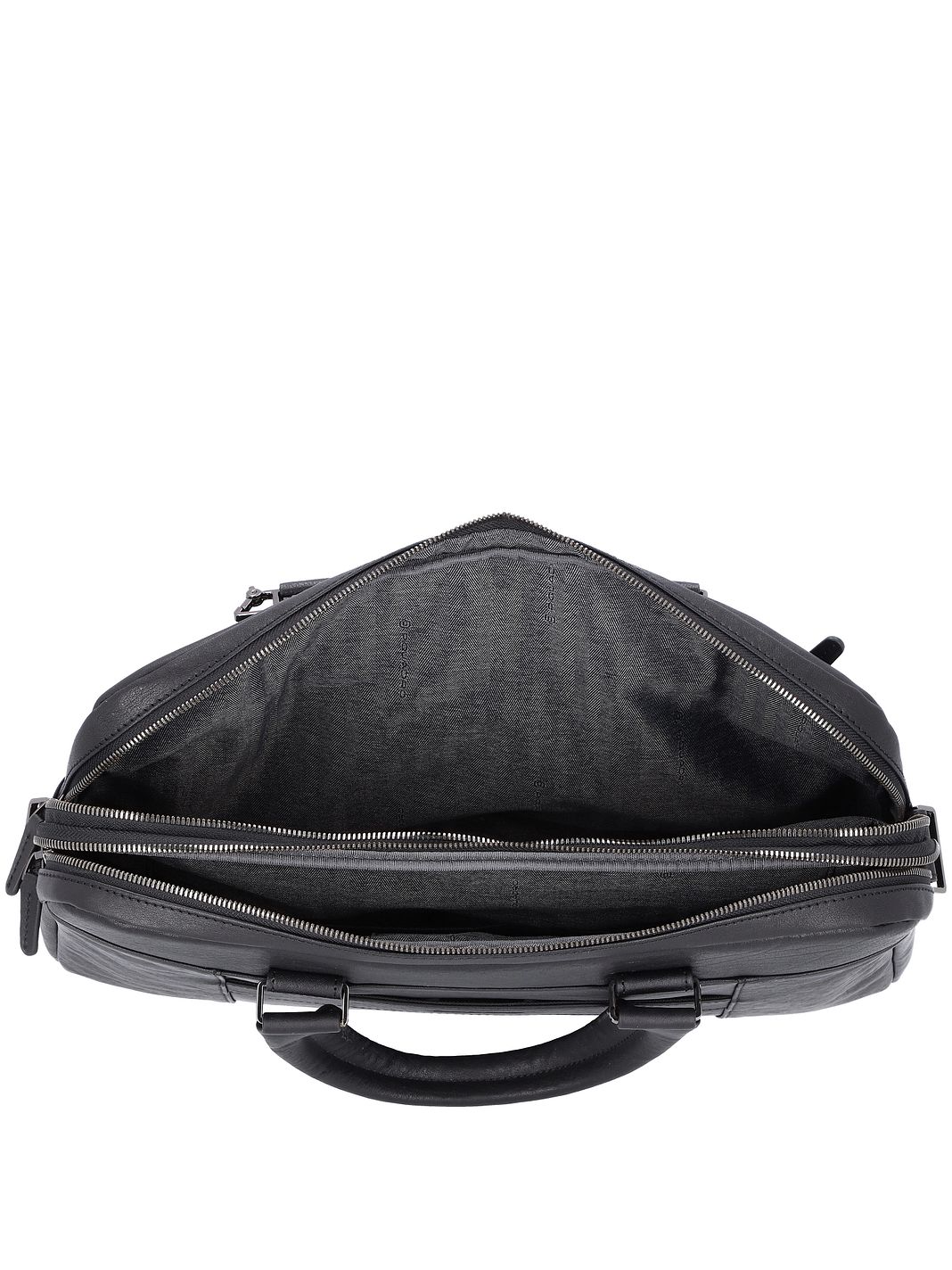Piquadro Black Square Valigetta Vera Pelle 40 cm Vano porta PC Piquadro Black Square Valigetta Vera Pelle 40 cm Vano porta PC