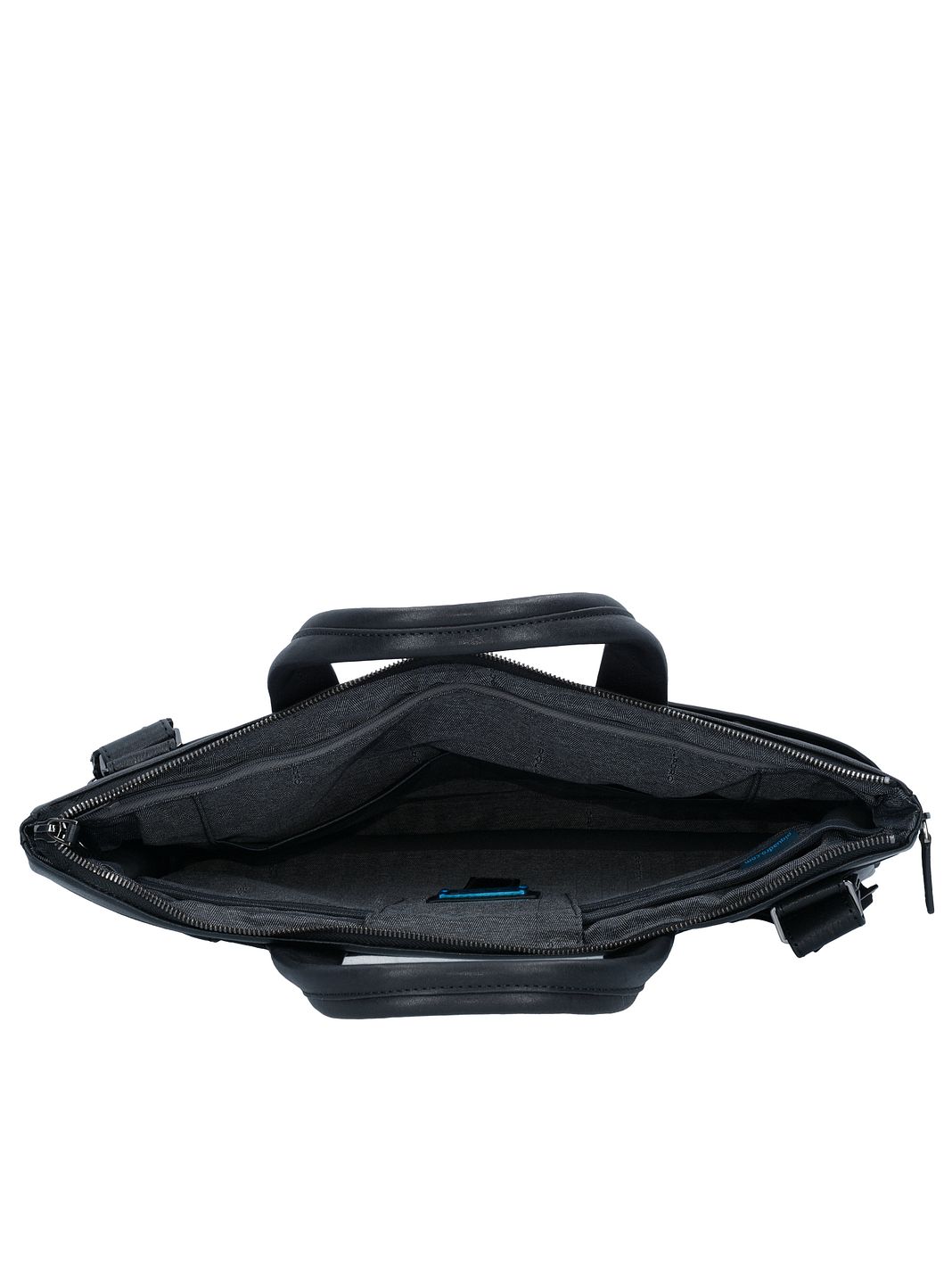 Piquadro Black Square Valigetta Vera Pelle 42 cm Vano porta PC Piquadro Black Square Valigetta Vera Pelle 42 cm Vano porta PC