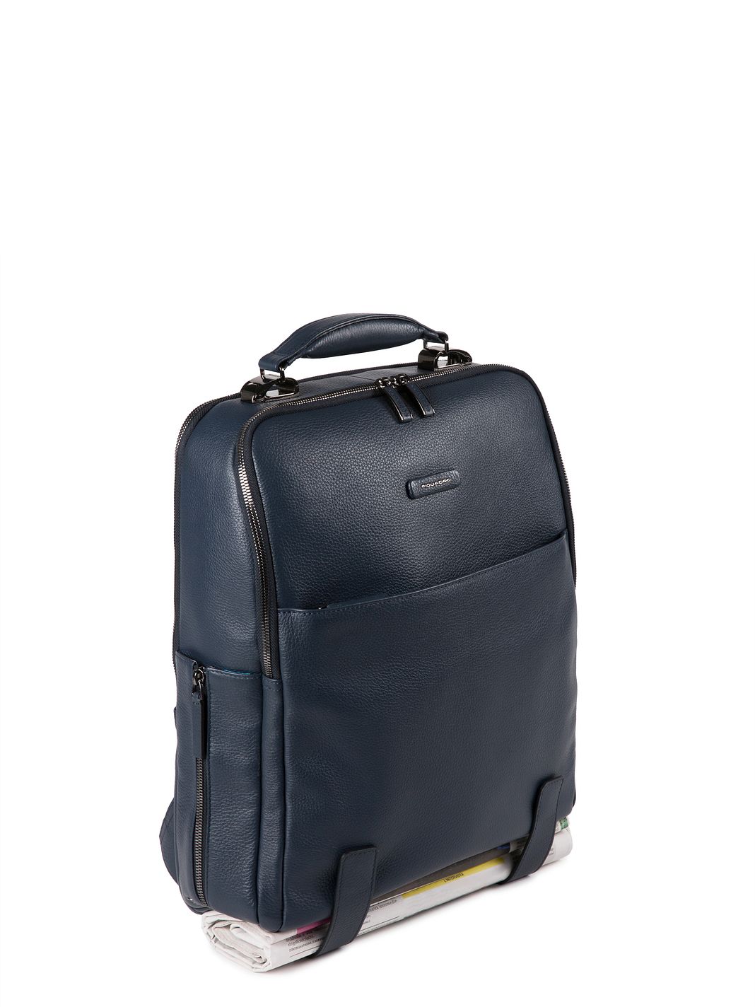 Piquadro Modus Special Zaino da giorno Vera Pelle 40 cm Vano porta PC