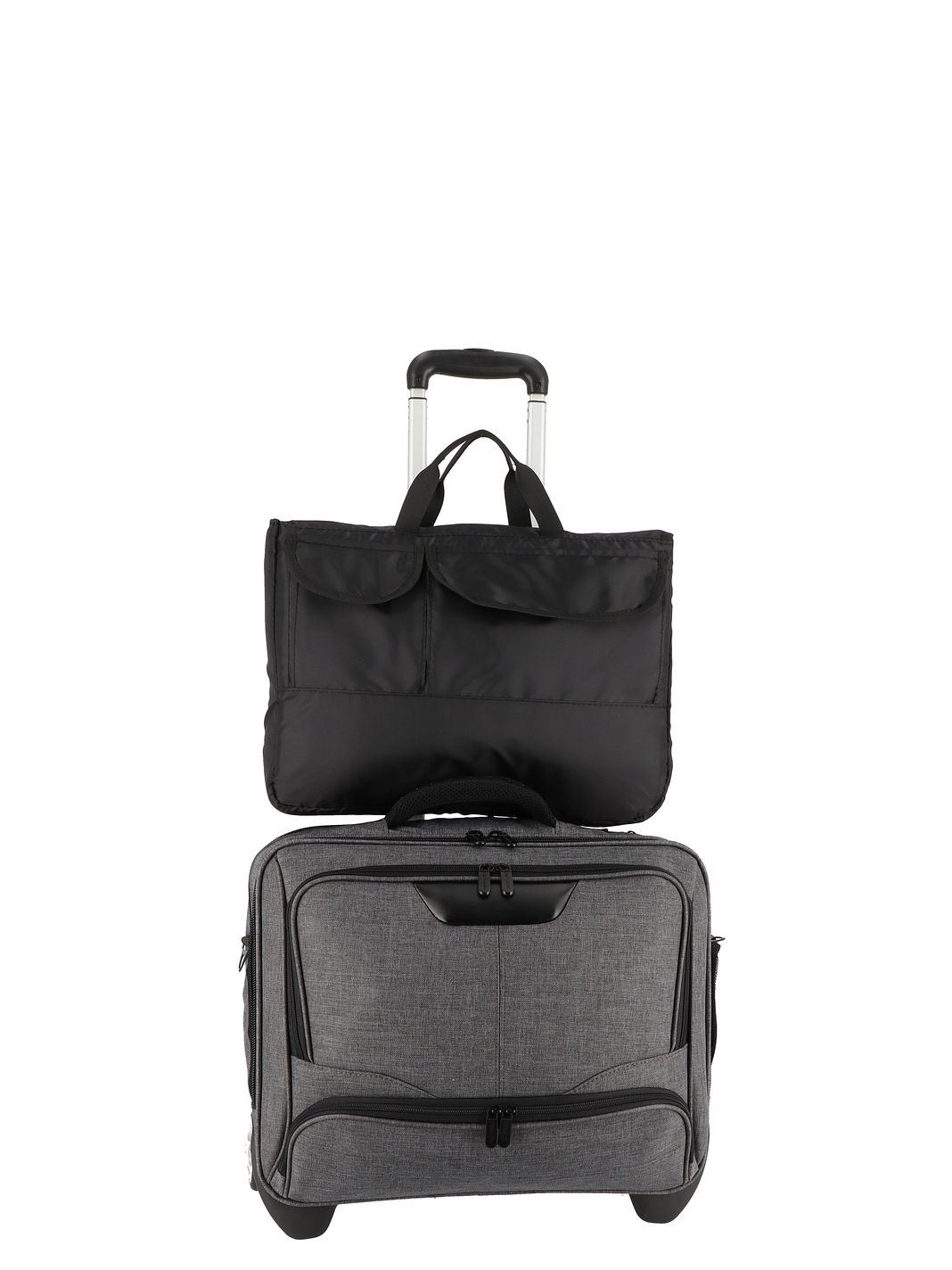 Dermata 2-hjulig Businessväska 44 cm Laptopfack Dermata 2-hjulig Businessväska 44 cm Laptopfack